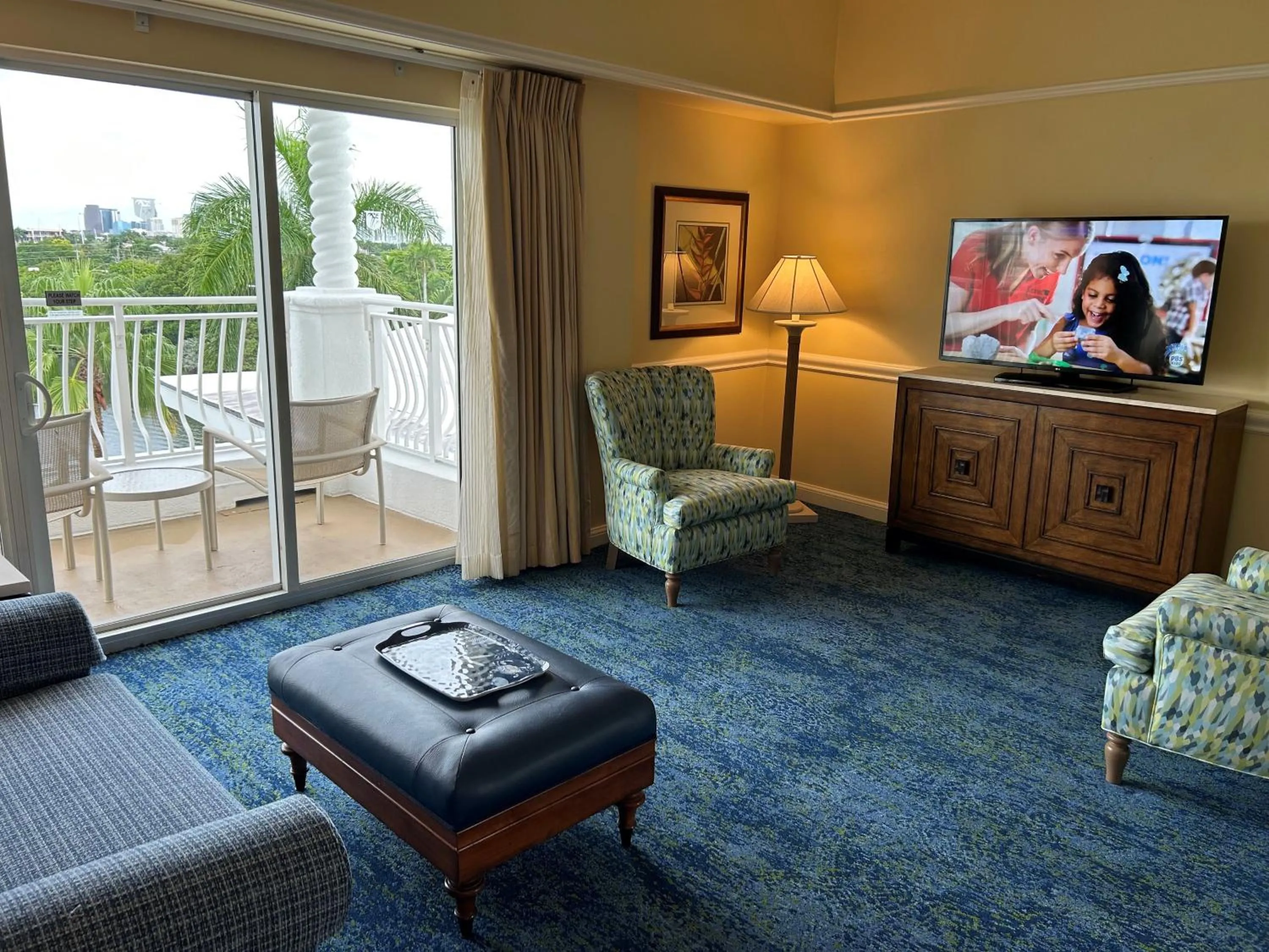 Living room in The Lago Mar Beach Resort and Club