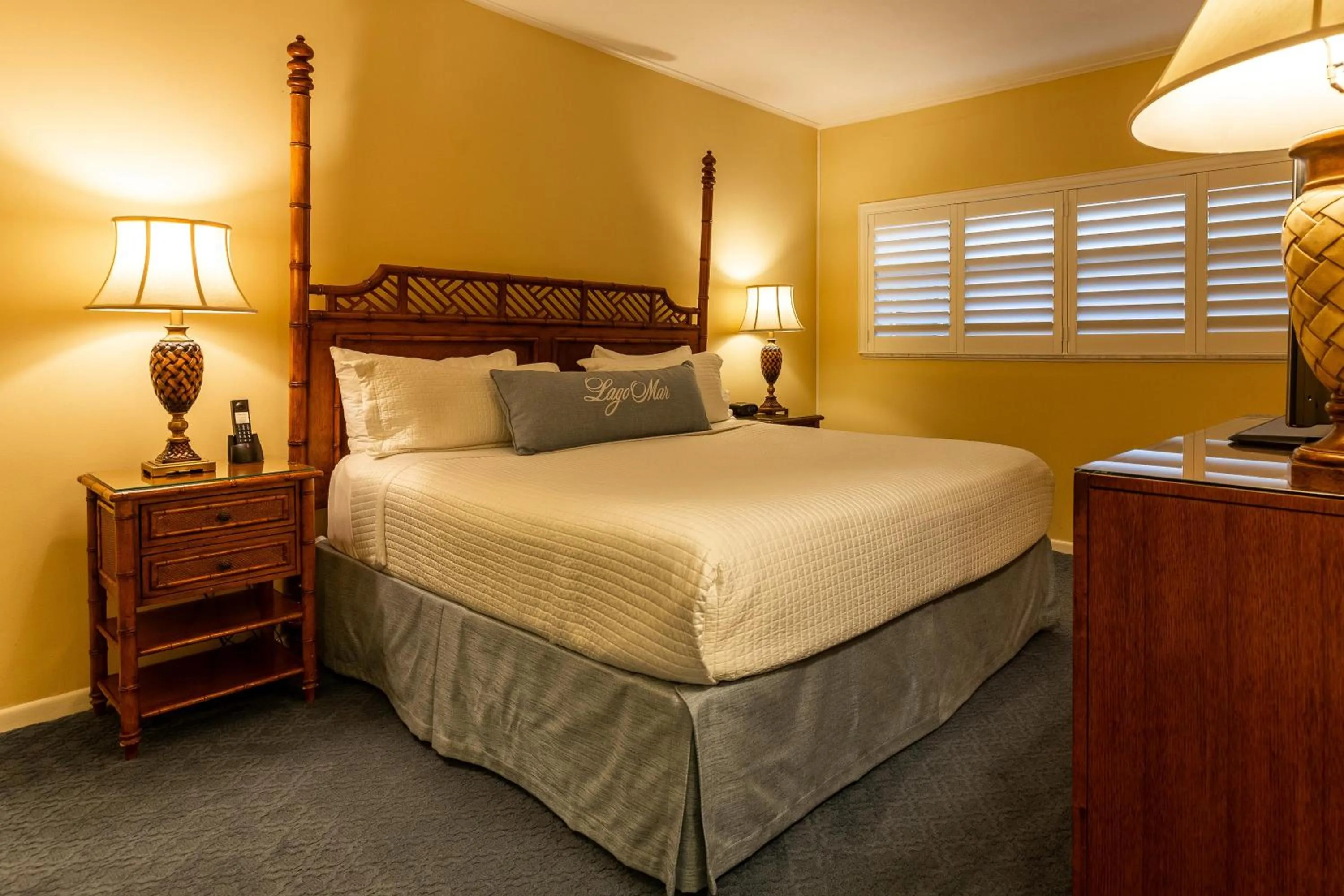 Bedroom, Bed in The Lago Mar Beach Resort and Club