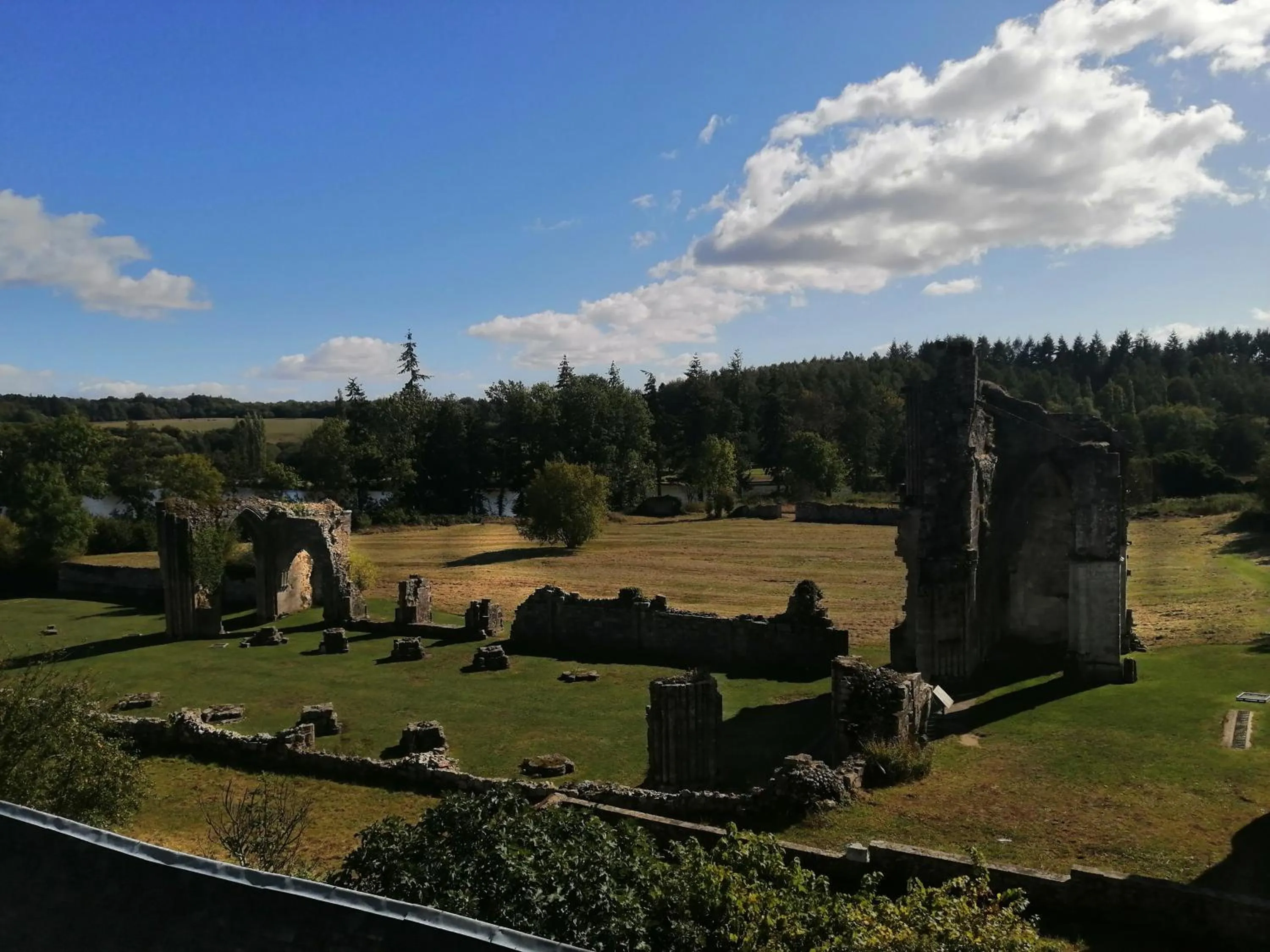 View (from property/room) in Le refuge de l'abbaye