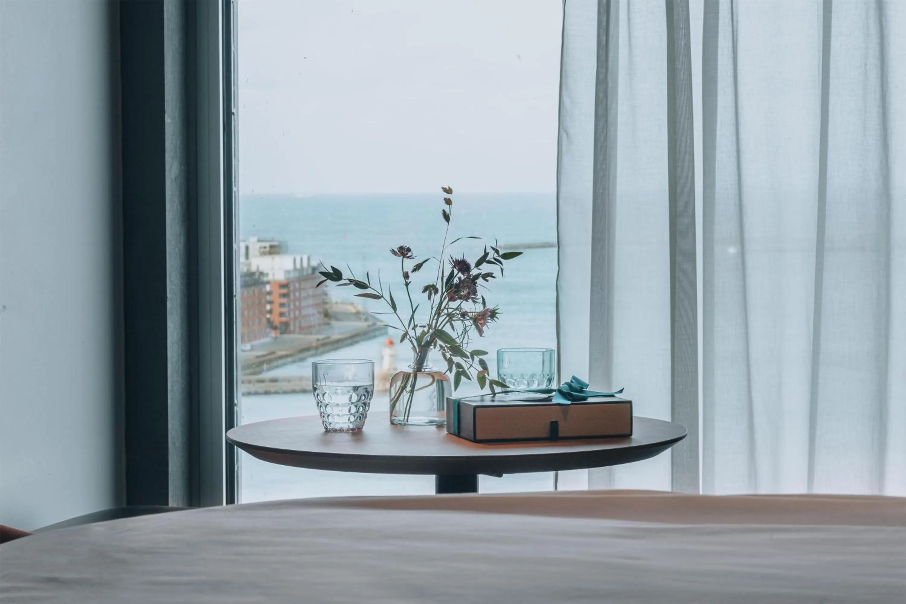 View (from property/room), Bed in STORY HOTEL MALMO, in JdV by Hyatt