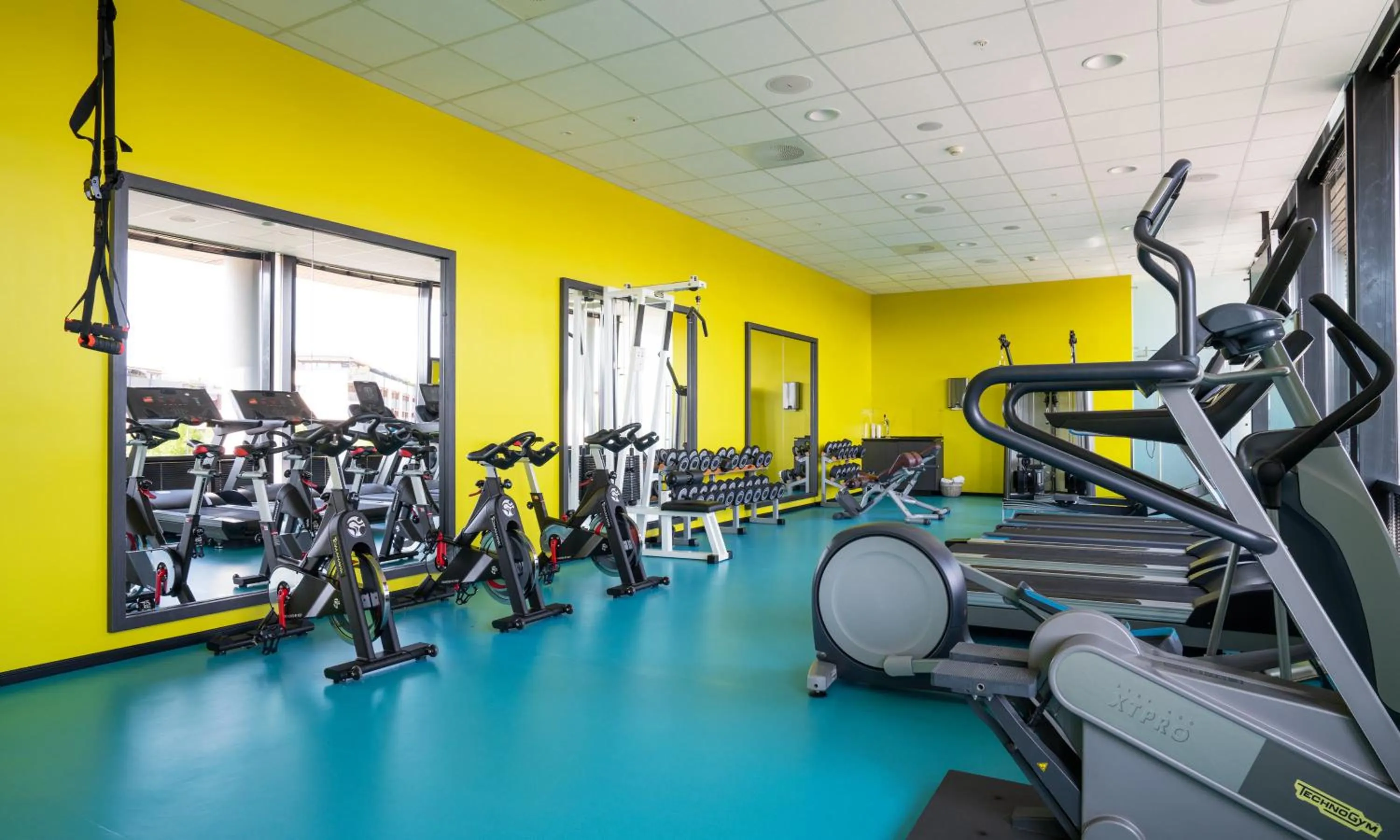Fitness centre/facilities in Thon Hotel Arena