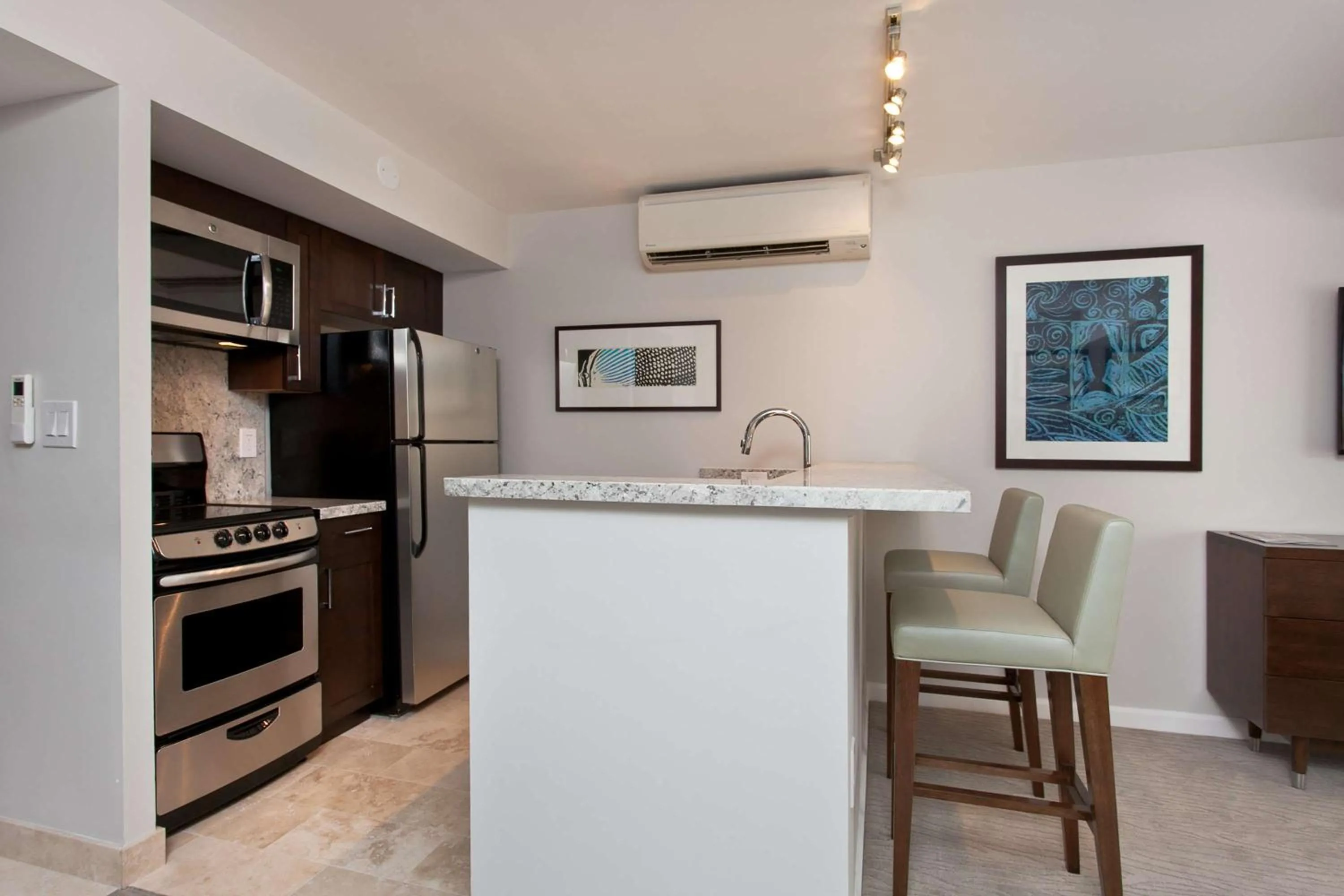 Kitchen or kitchenette in Ilikai Hotel & Luxury Suites