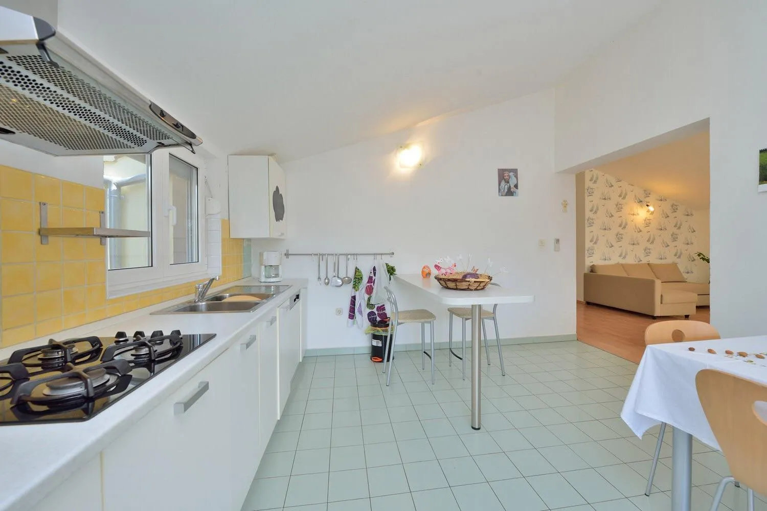 Kitchen or kitchenette in Apartments Yvonne