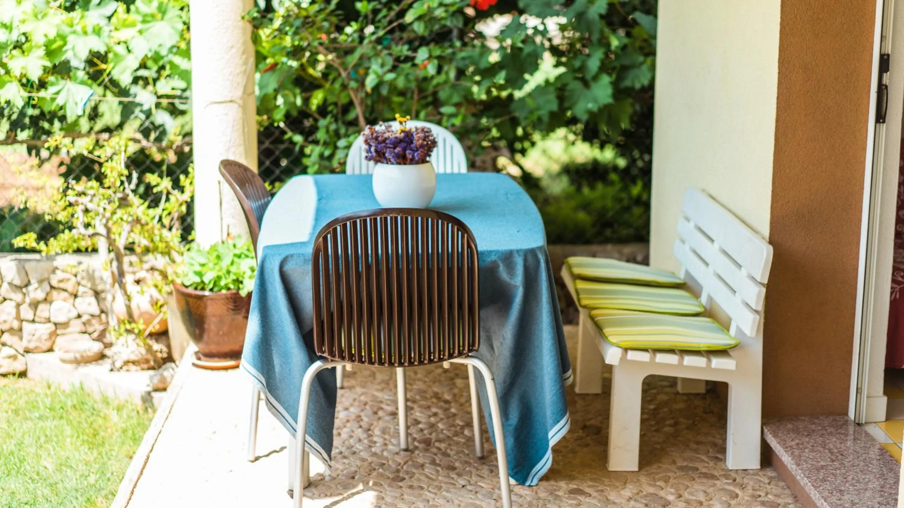 Patio in Apartments Yvonne