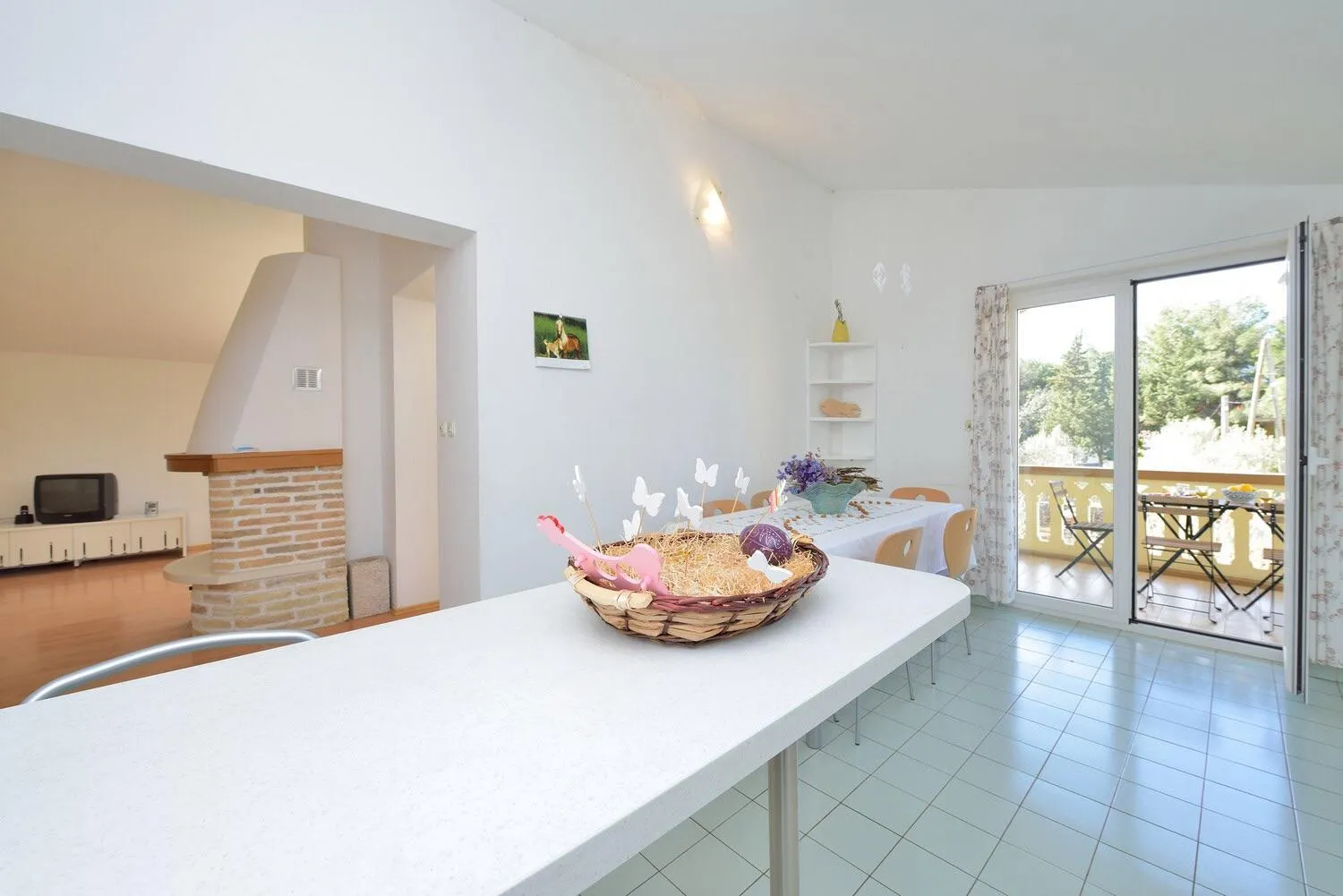 Living room in Apartments Yvonne