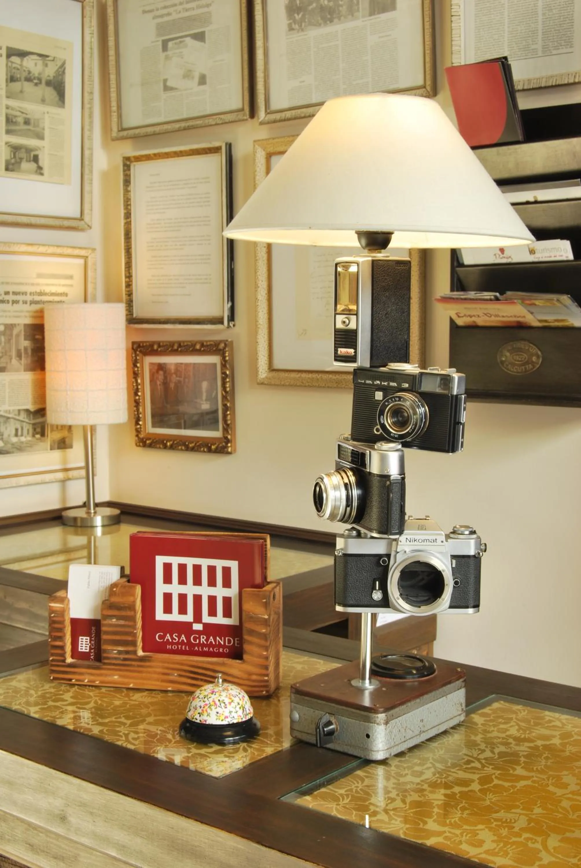 Lobby or reception in Hotel Rural Casa Grande Almagro