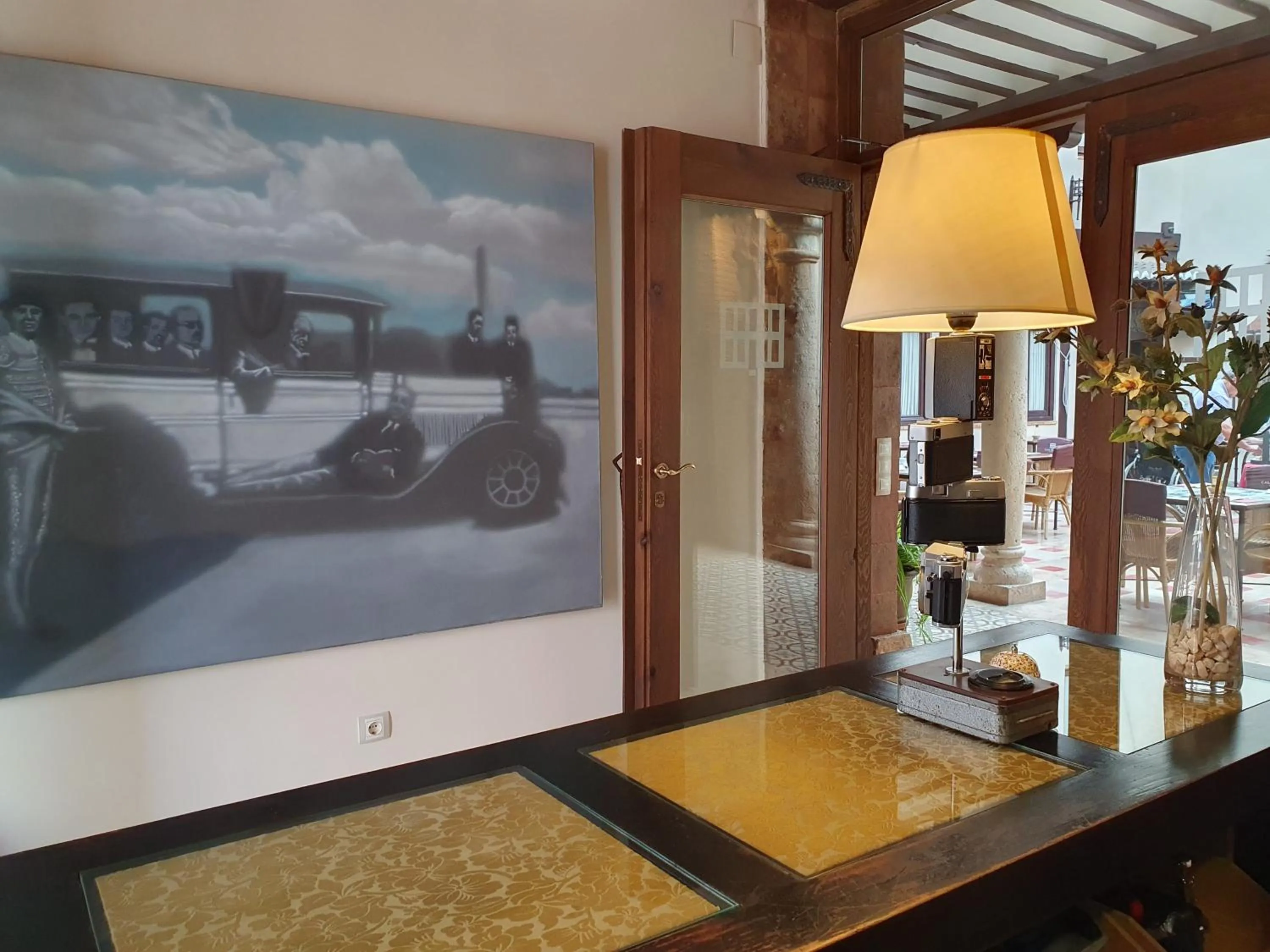 Lobby or reception in Hotel Rural Casa Grande Almagro