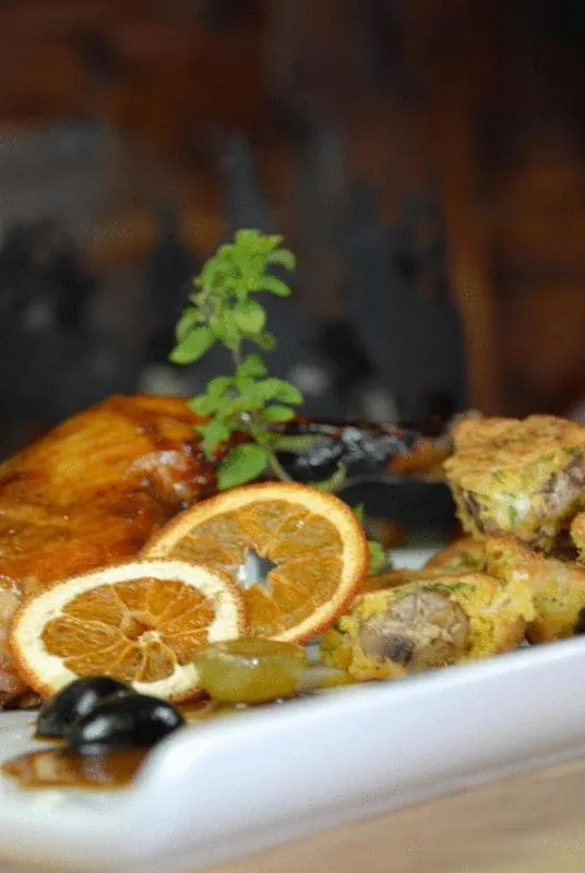 Food close-up in Biohotel Grafenast