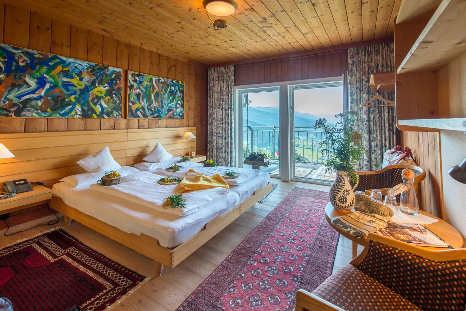 Day, Bed in Biohotel Grafenast