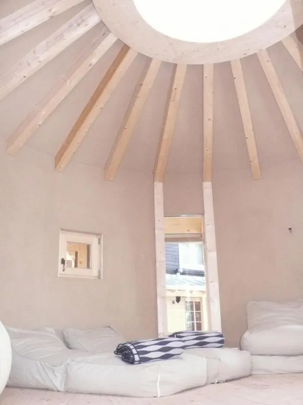 Bed in Biohotel Grafenast