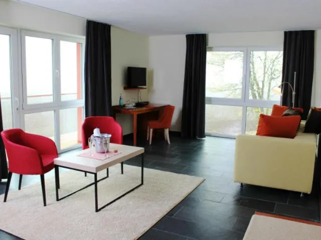 Living room in Schwarzwald Lodge Rothaus