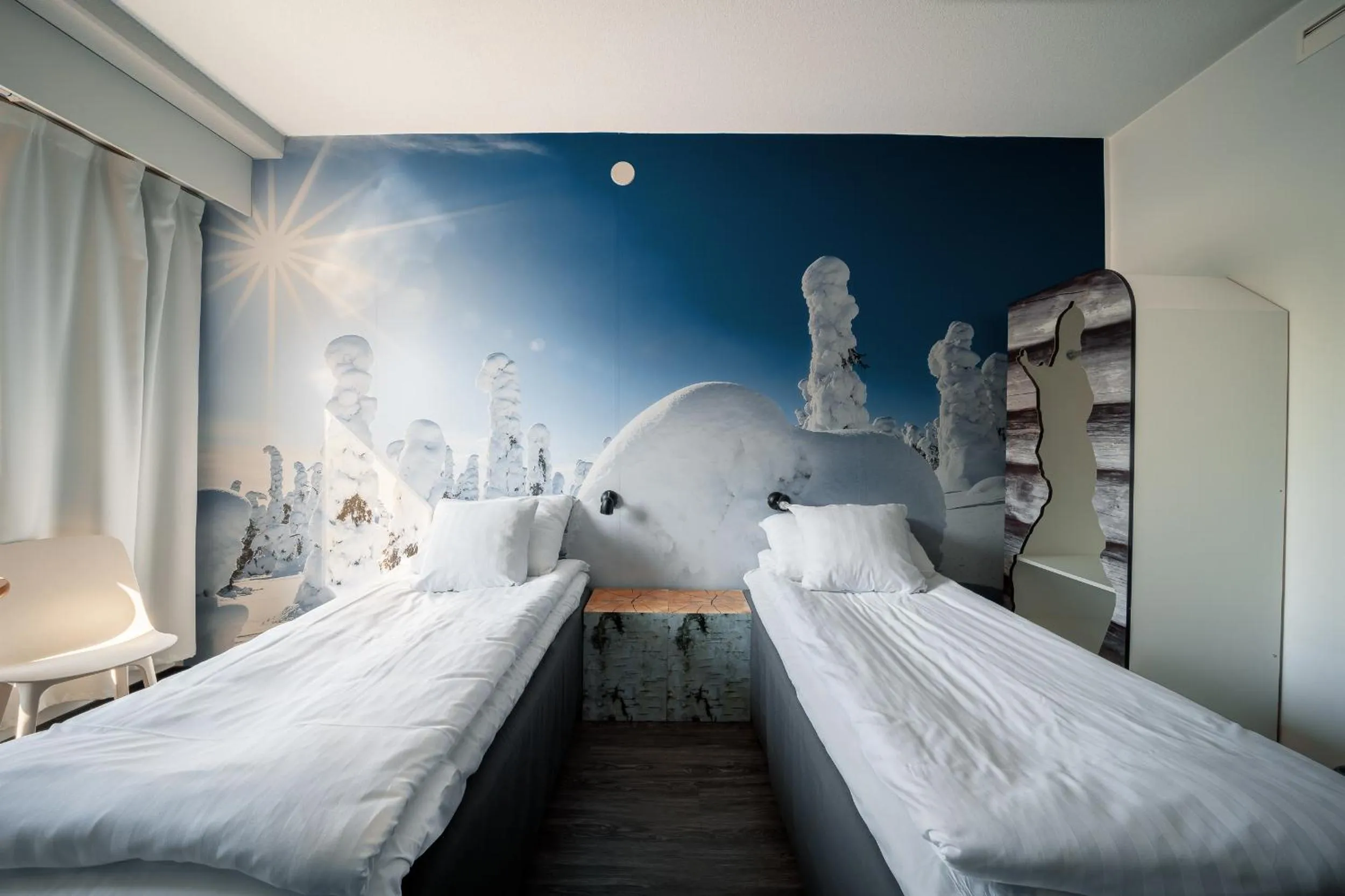 Bed in Hotelli Uninen Loviisa