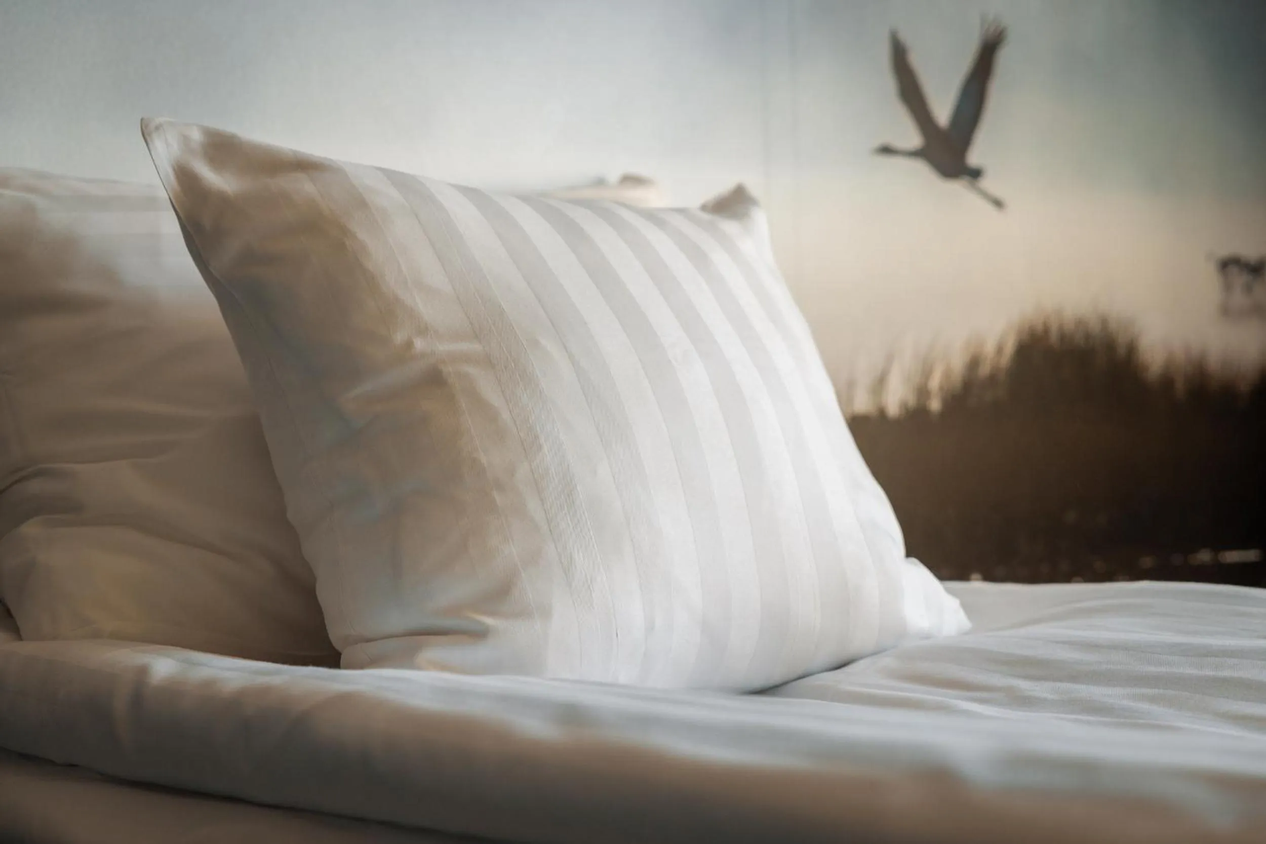 Decorative detail, Bed in Hotelli Uninen Loviisa