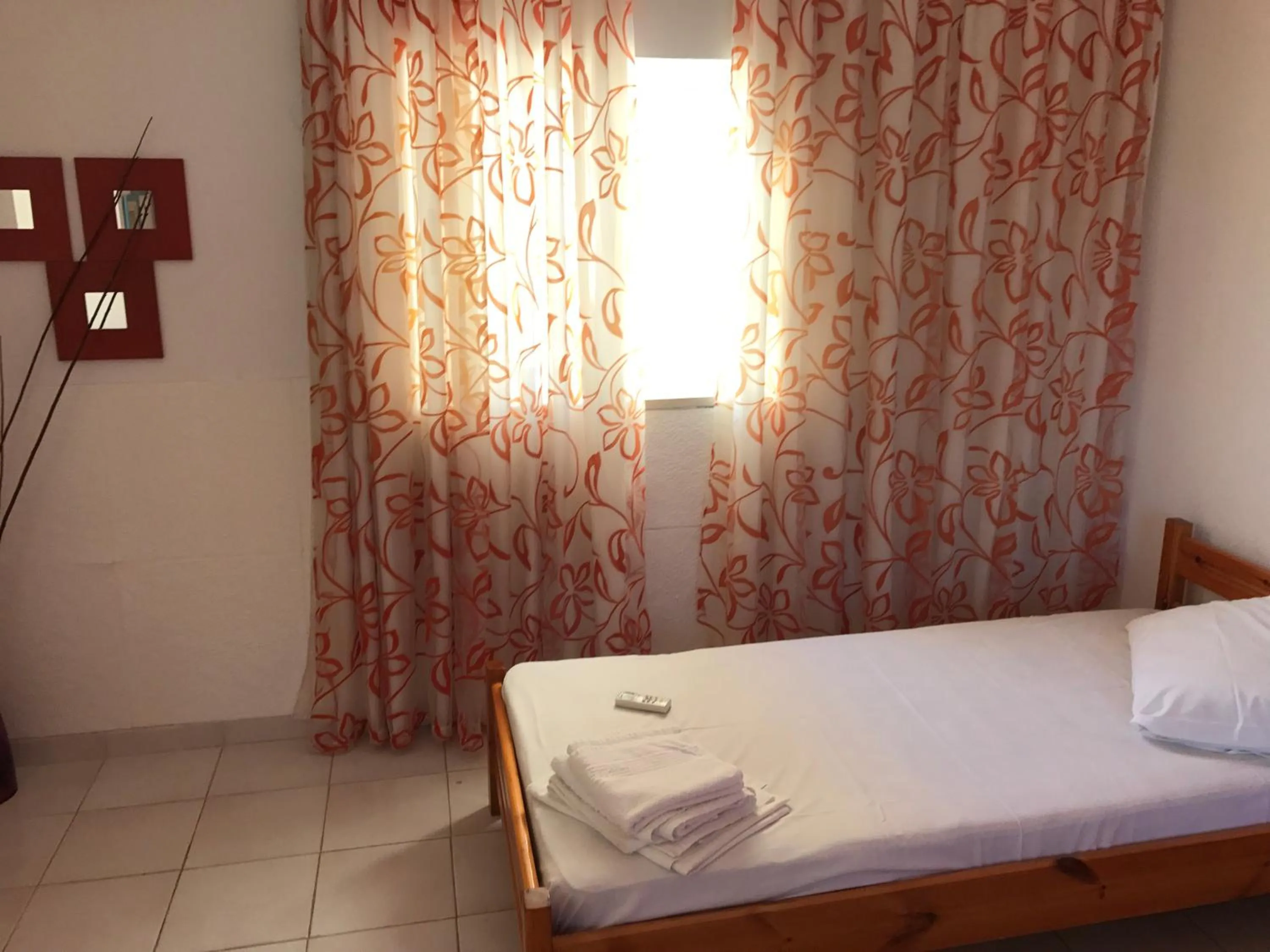 Balcony/Terrace, Bed in Tholos Rooms