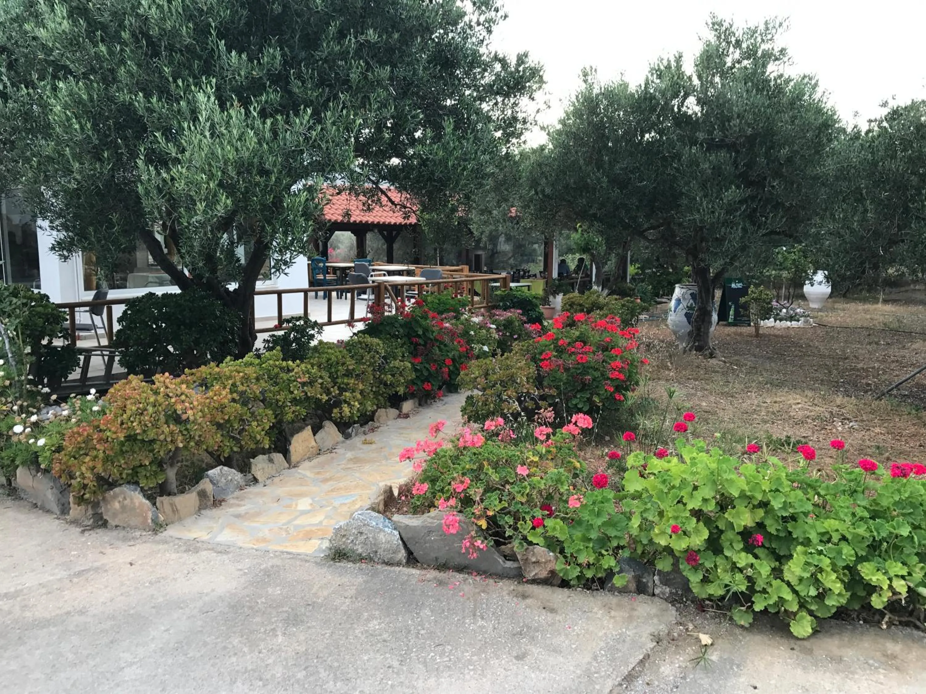 Facade/entrance in Tholos Rooms