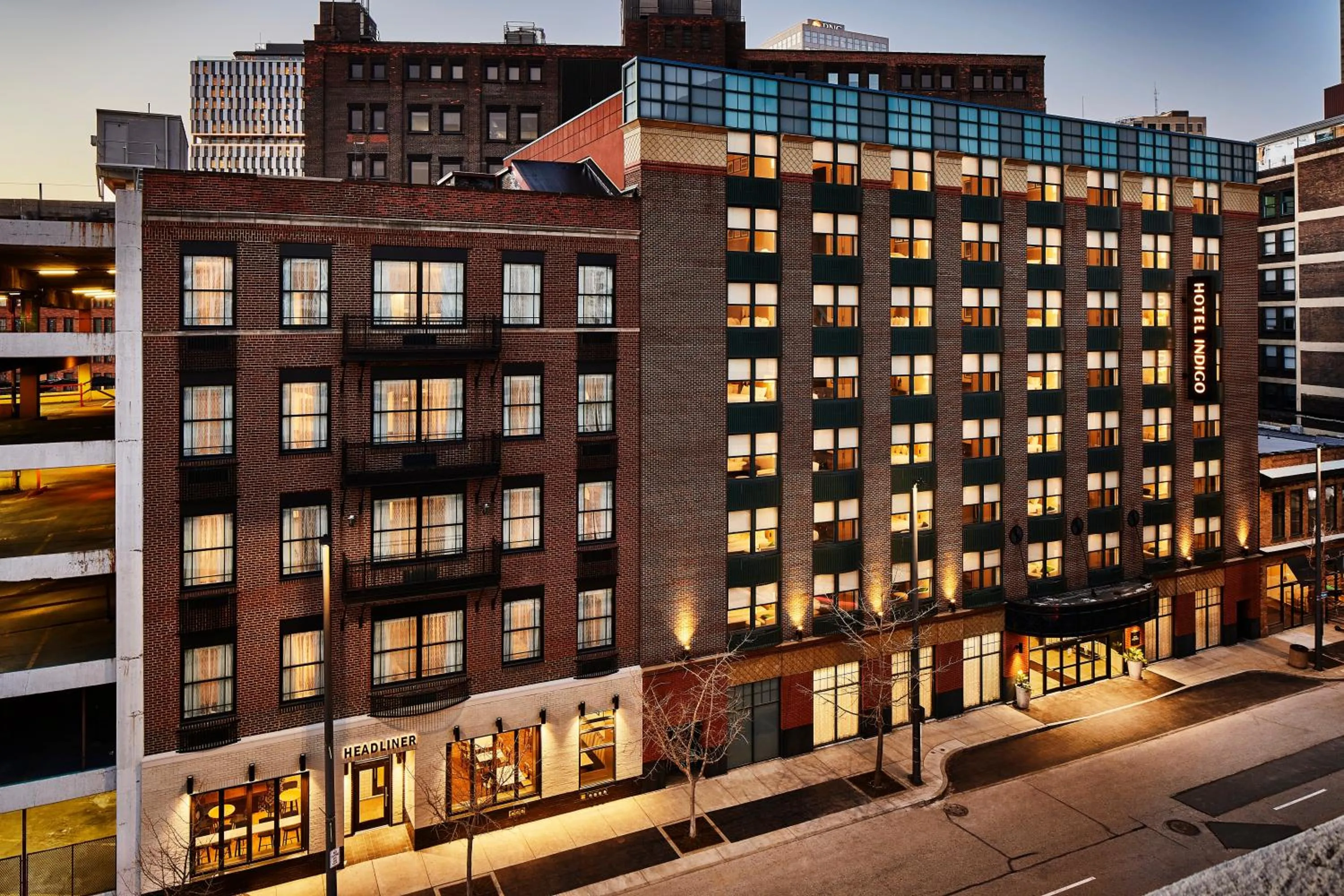 Property building in Hotel Indigo Cleveland Downtown by IHG