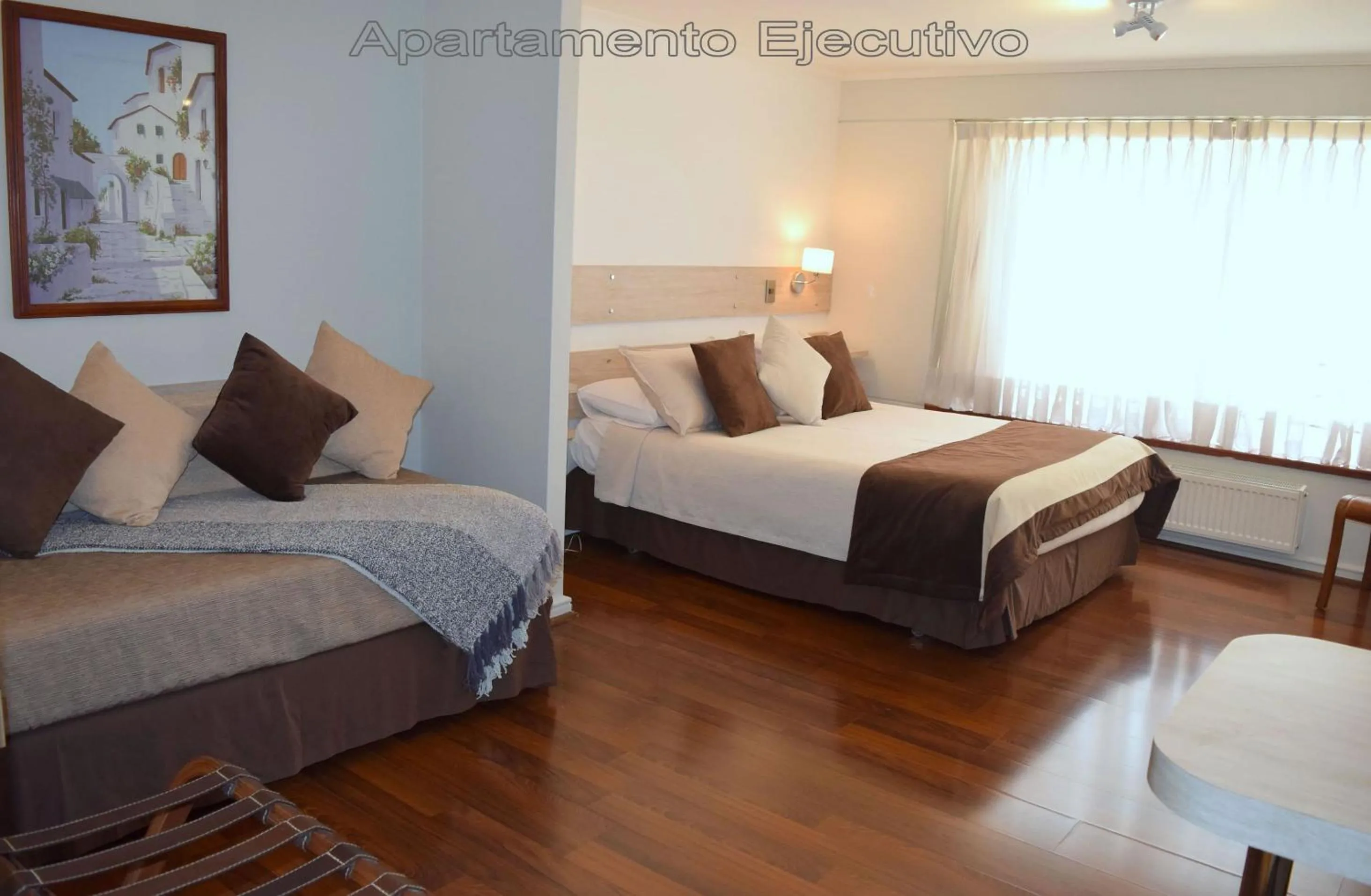 Decorative detail, Bed in Apart Hotel Cambiaso