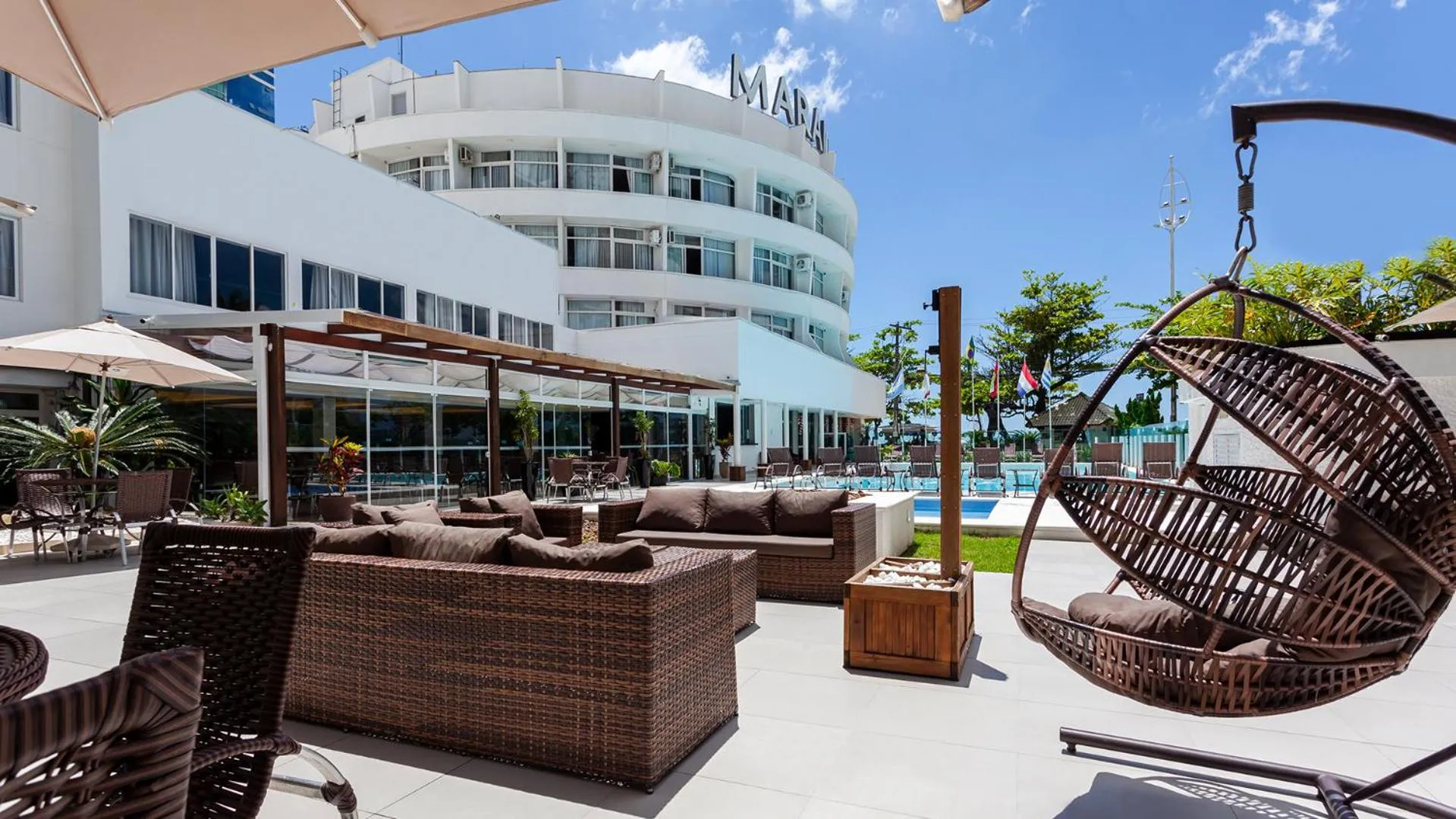 View (from property/room) in Marambaia Hotel e Convenções