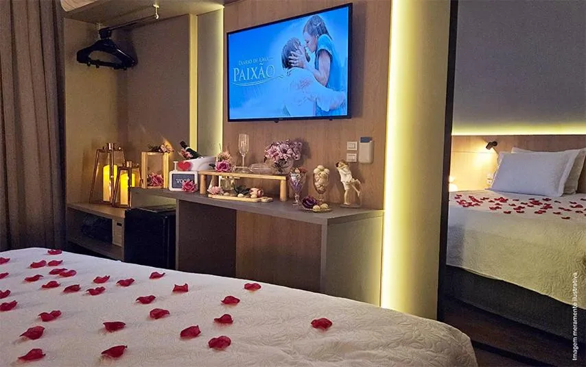 Decorative detail, Bed in Marambaia Hotel e Convenções