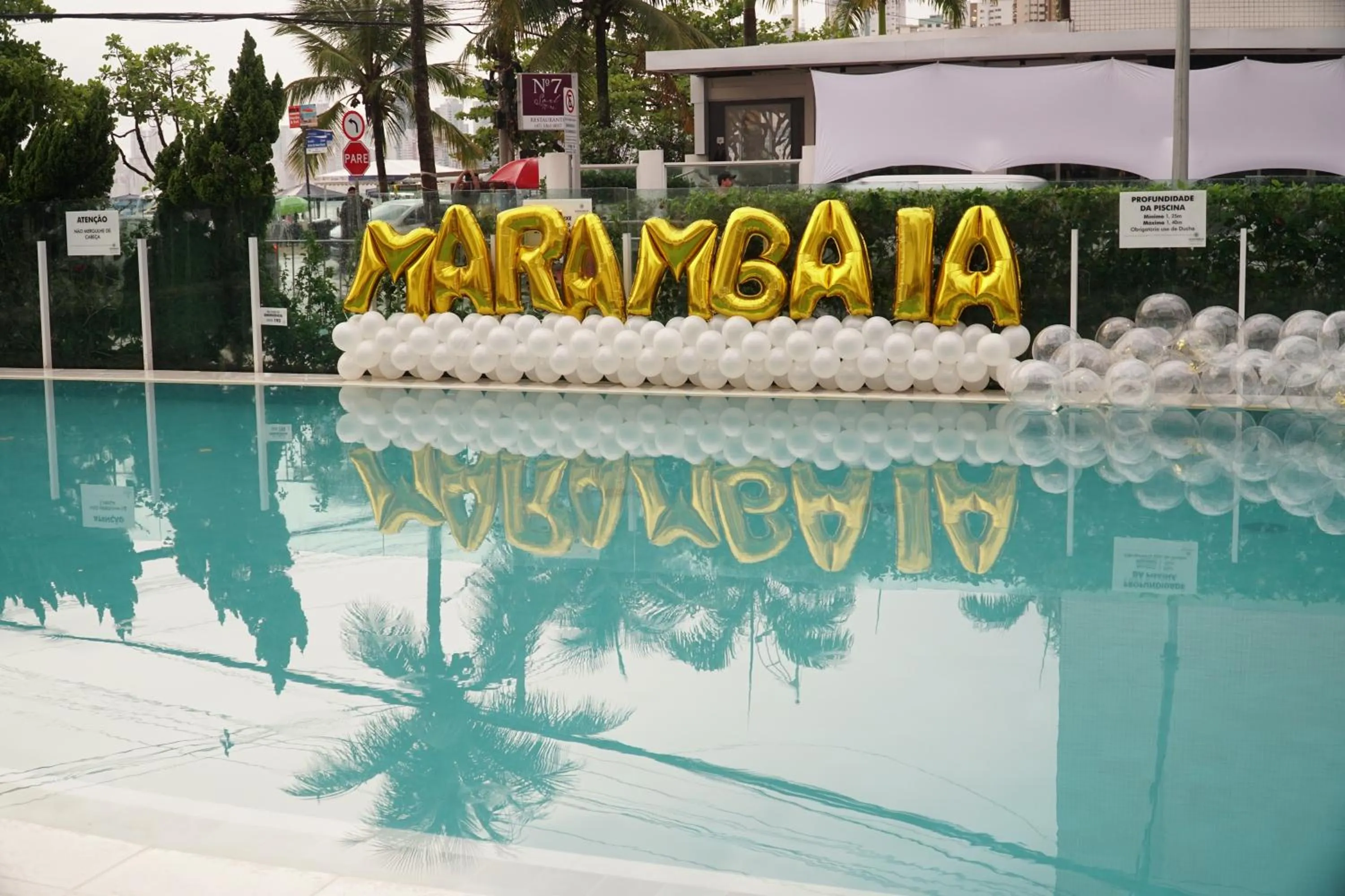 Decorative detail in Marambaia Hotel e Convenções