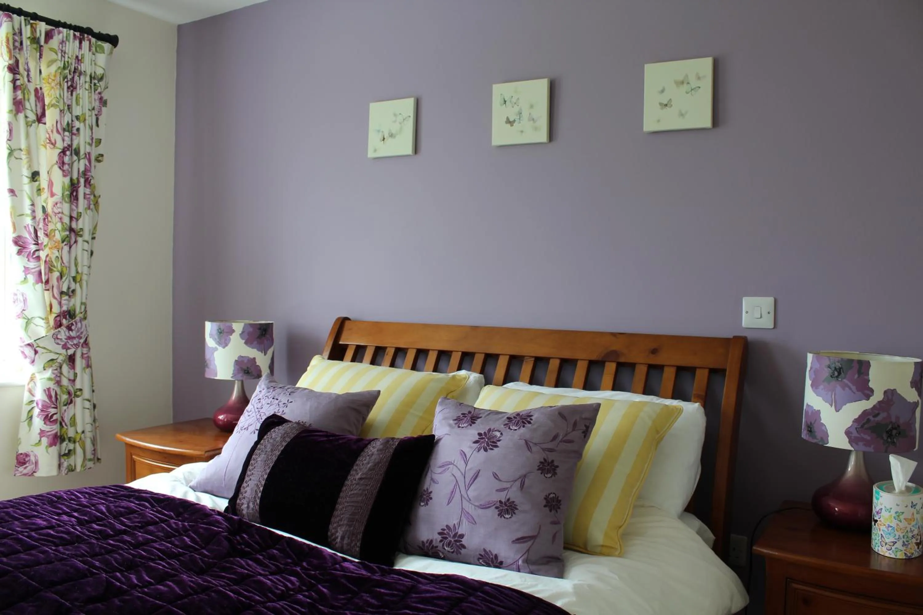 Bedroom in Luachra Lodge