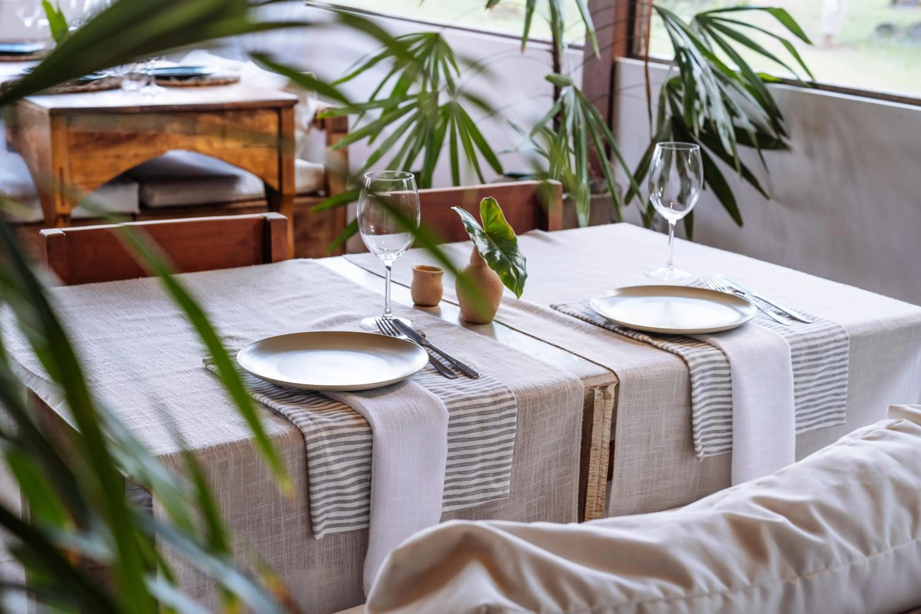 Food and drinks in Vila Dos Orixás Boutique Hotel