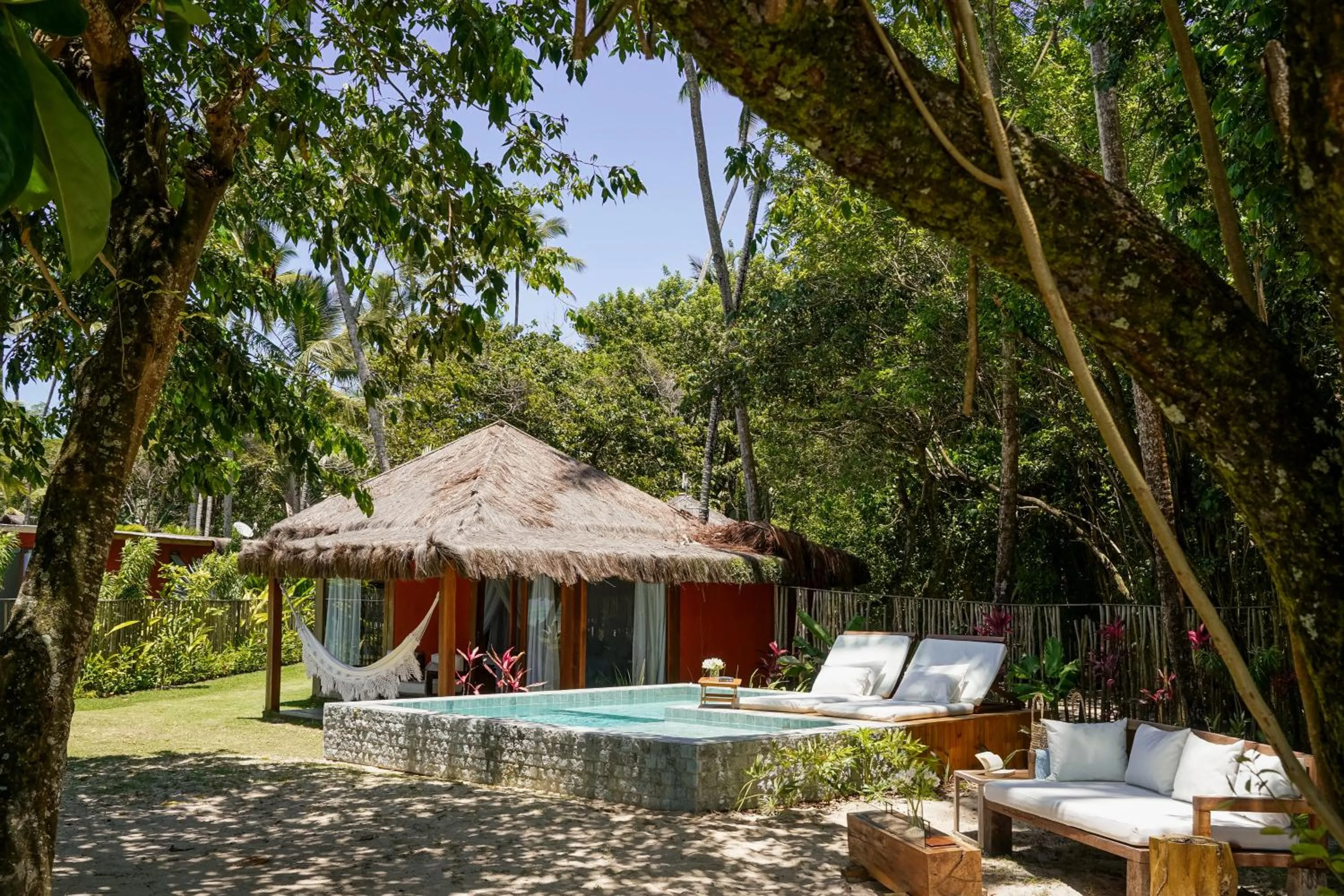 Swimming pool in Vila Dos Orixás Boutique Hotel