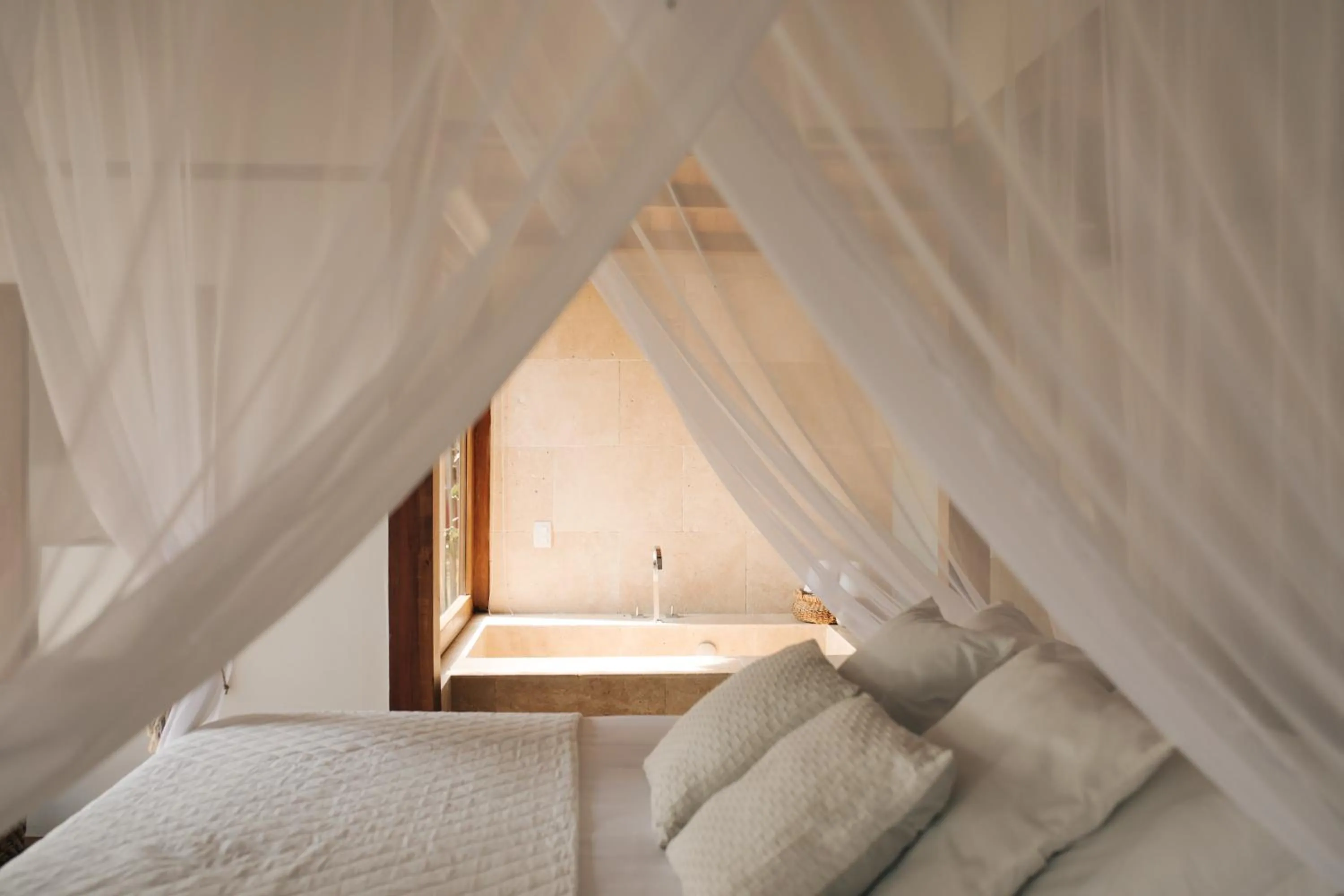 Bed in Vila Dos Orixás Boutique Hotel