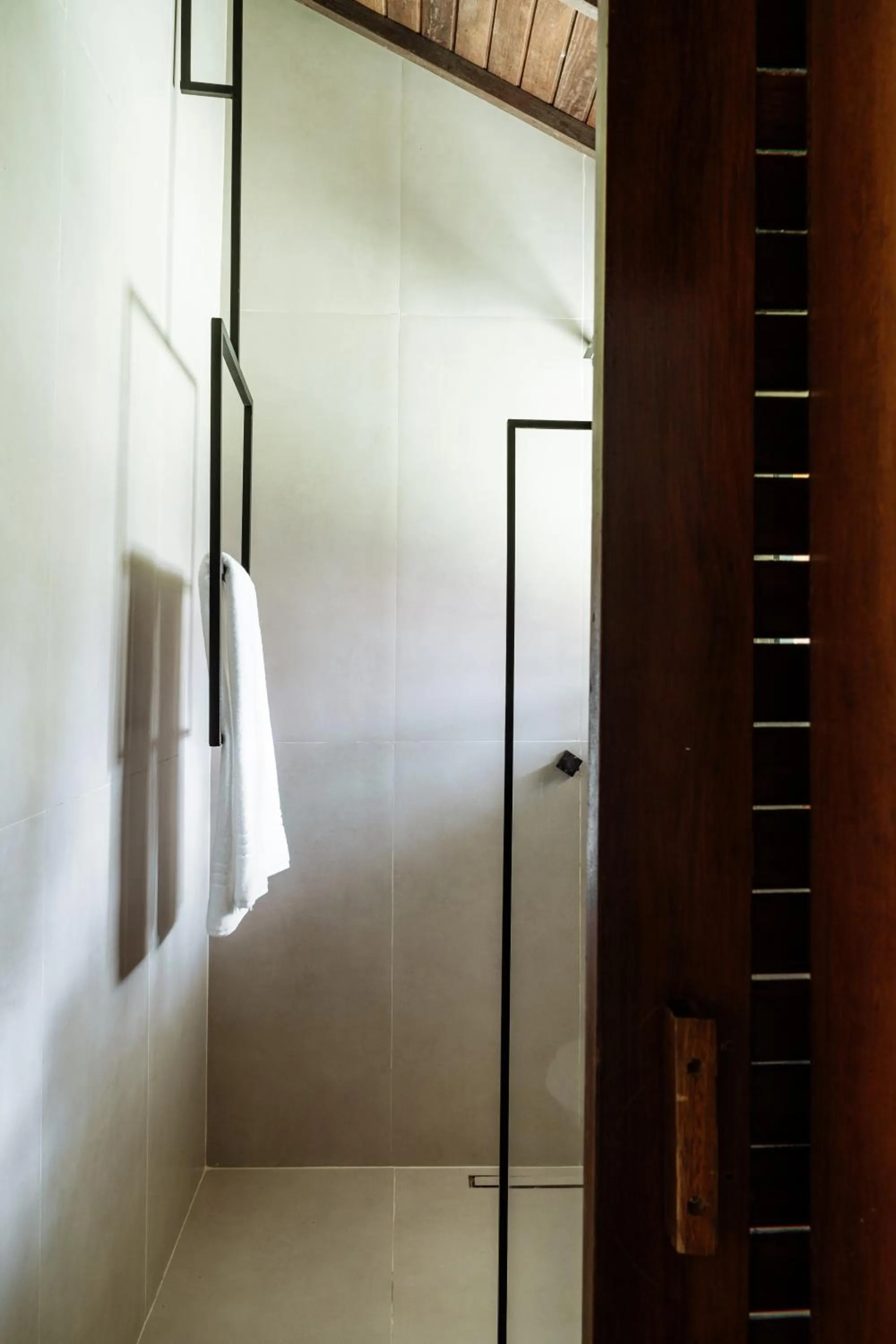 Shower in Vila Dos Orixás Boutique Hotel