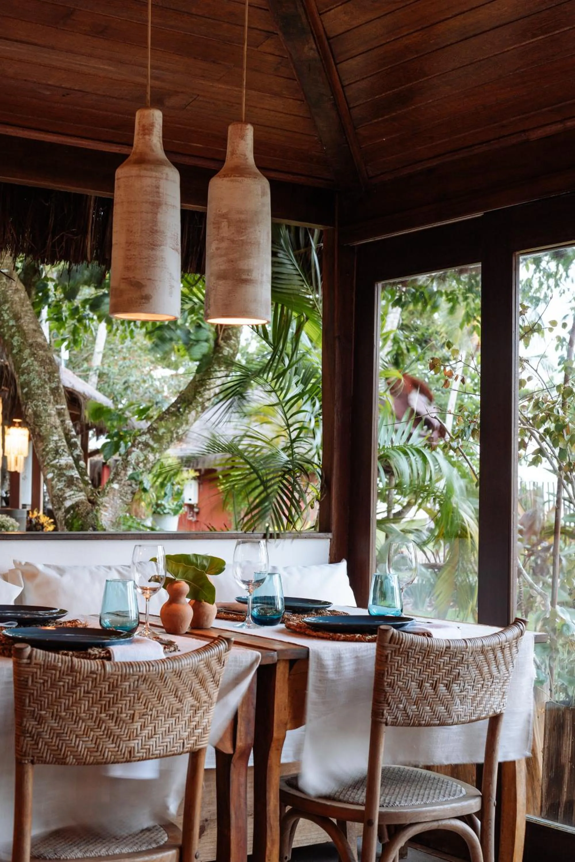 Restaurant/places to eat in Vila Dos Orixás Boutique Hotel