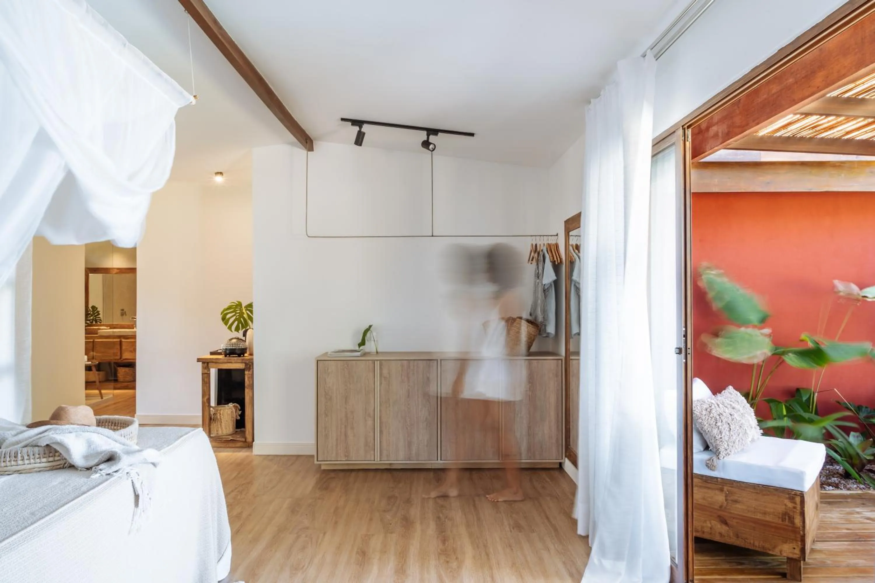 Photo of the whole room, Bed in Vila Dos Orixás Boutique Hotel