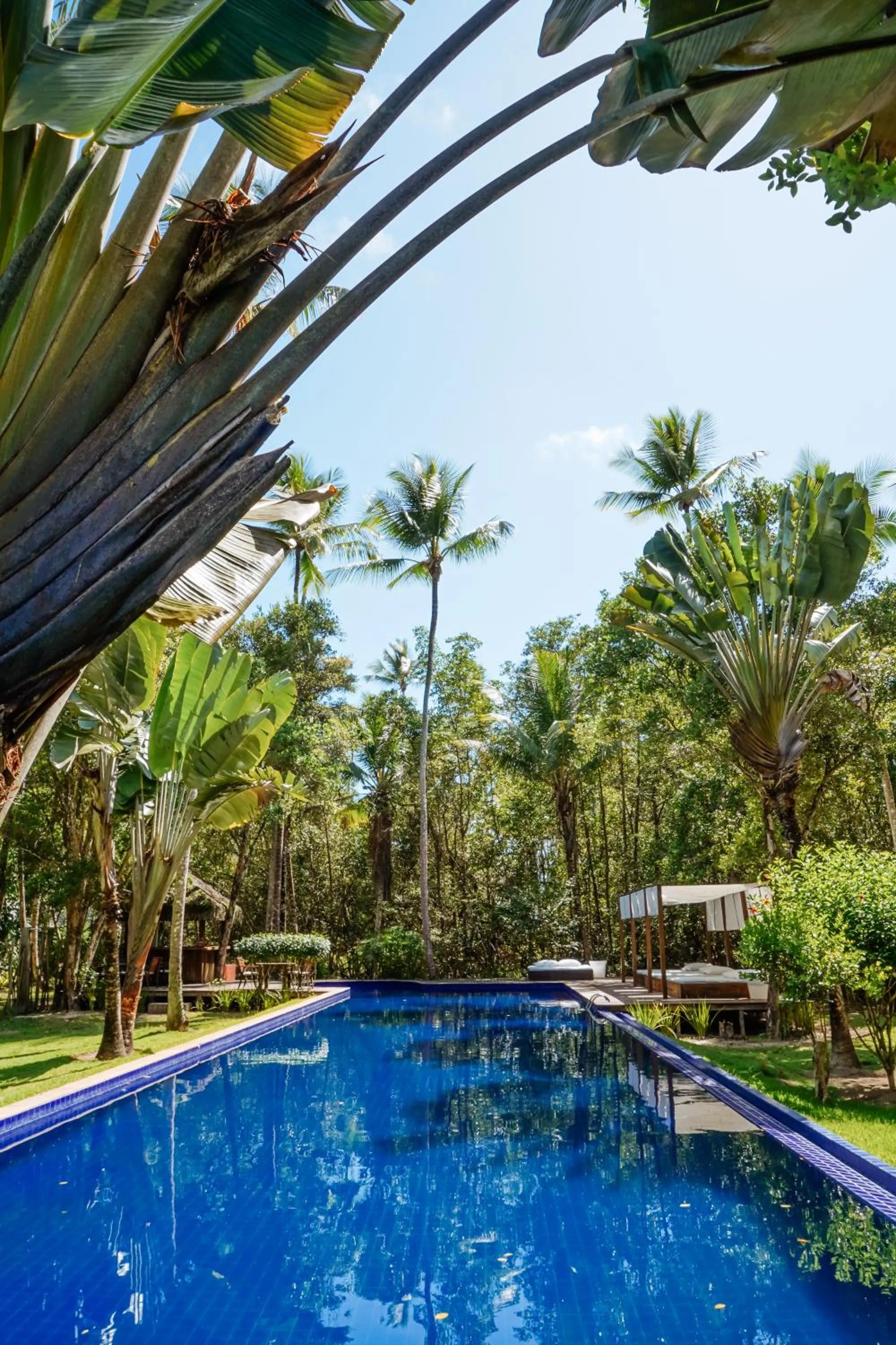 Swimming pool in Vila Dos Orixás Boutique Hotel