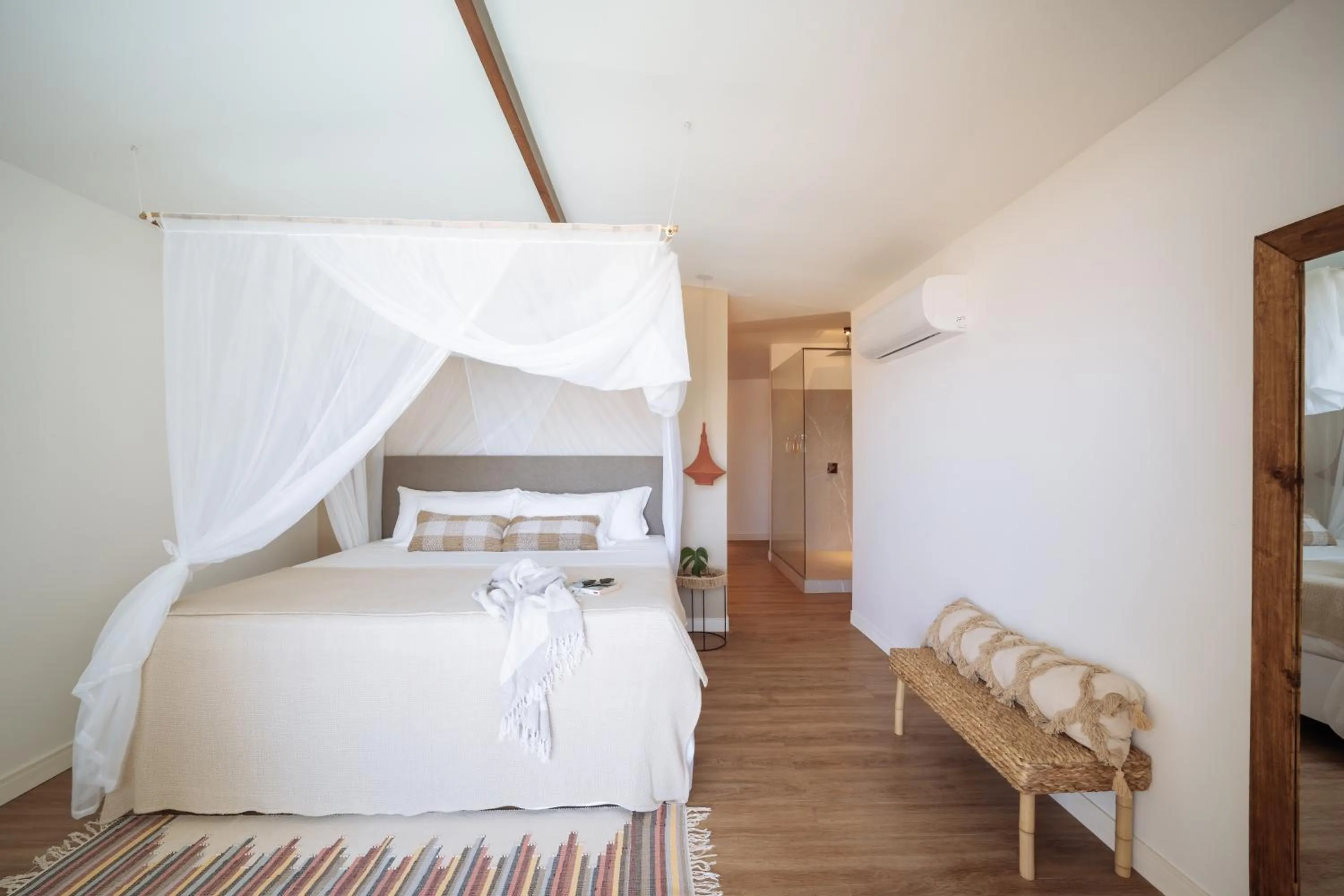 Bedroom, Bed in Vila Dos Orixás Boutique Hotel