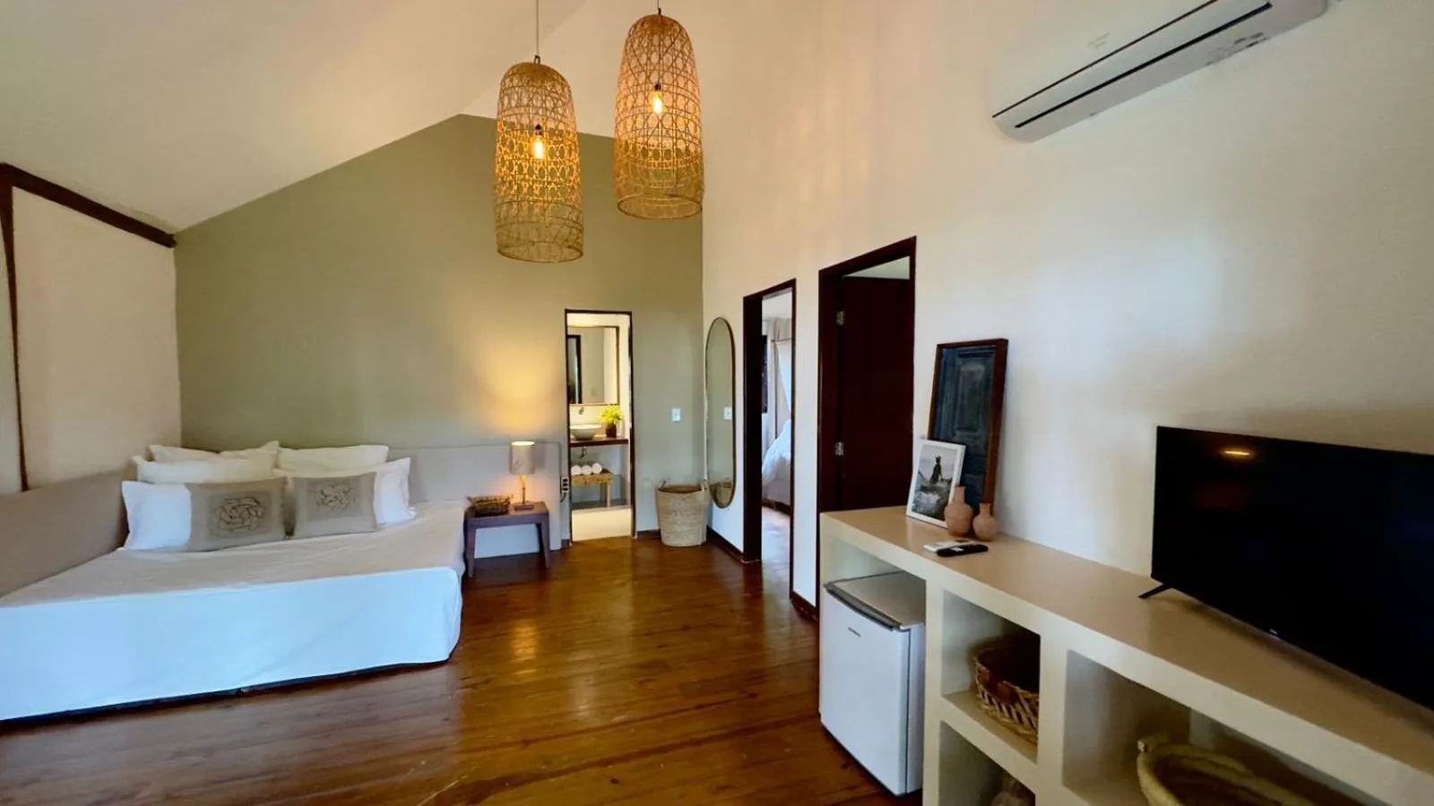 Bed in Vila Dos Orixás Boutique Hotel