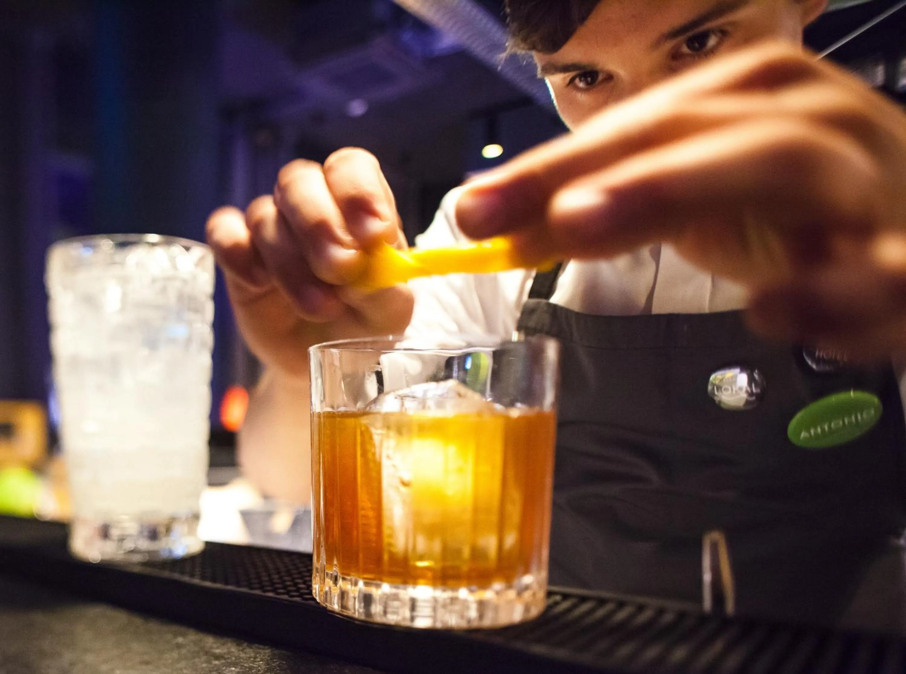 Drinks in One Suite Hotel