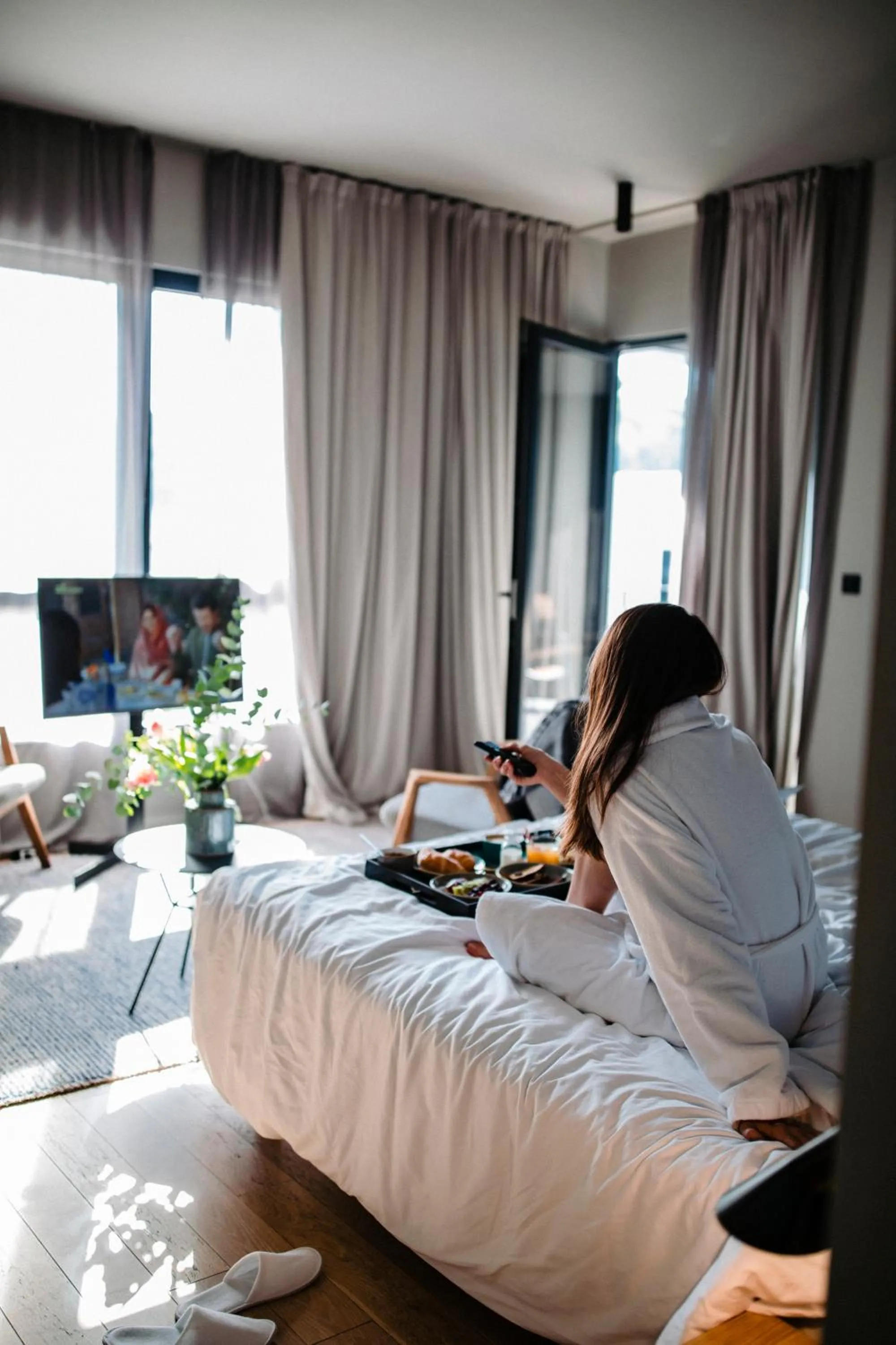 Bed in One Suite Hotel