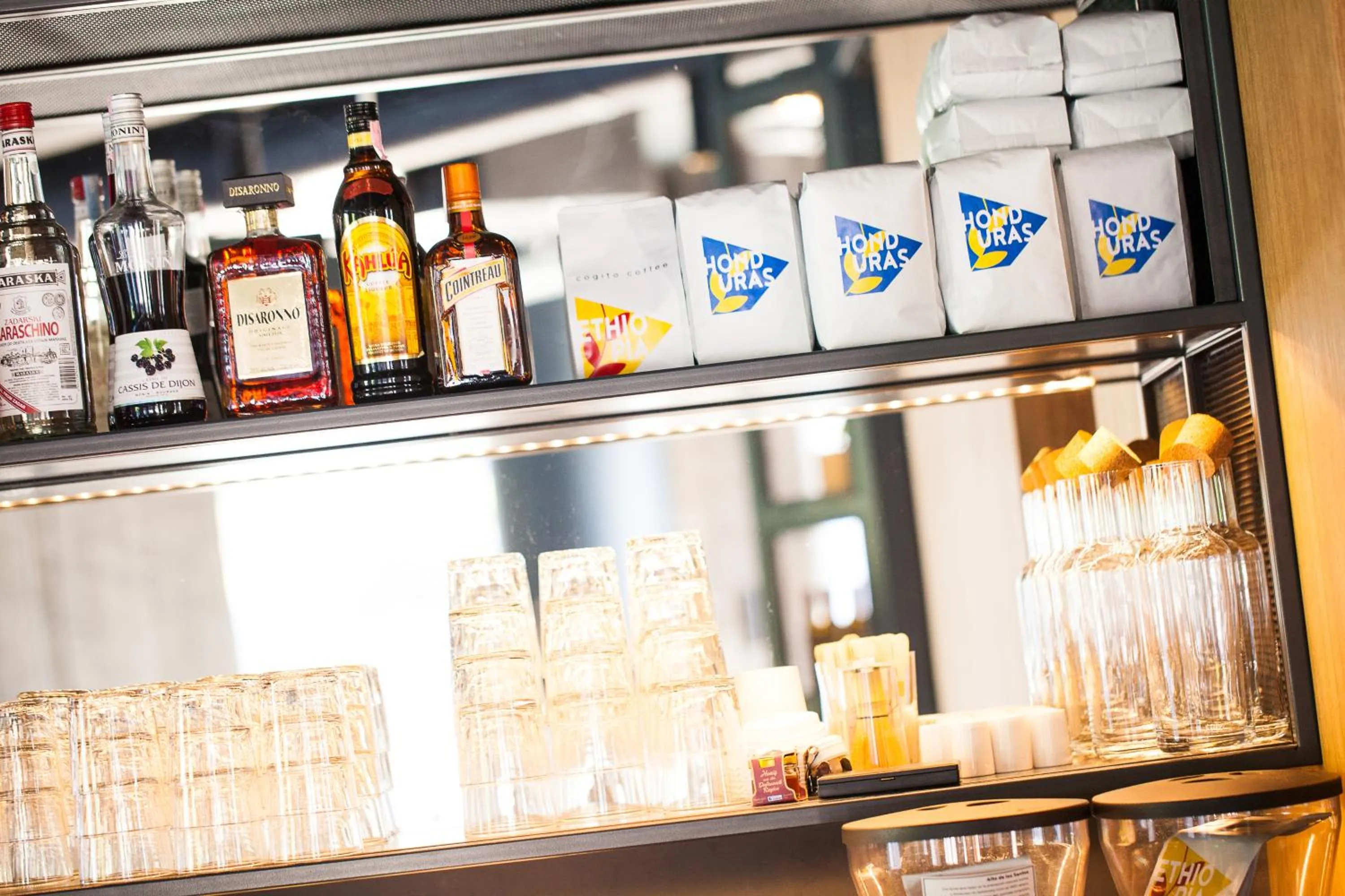 Drinks in One Suite Hotel