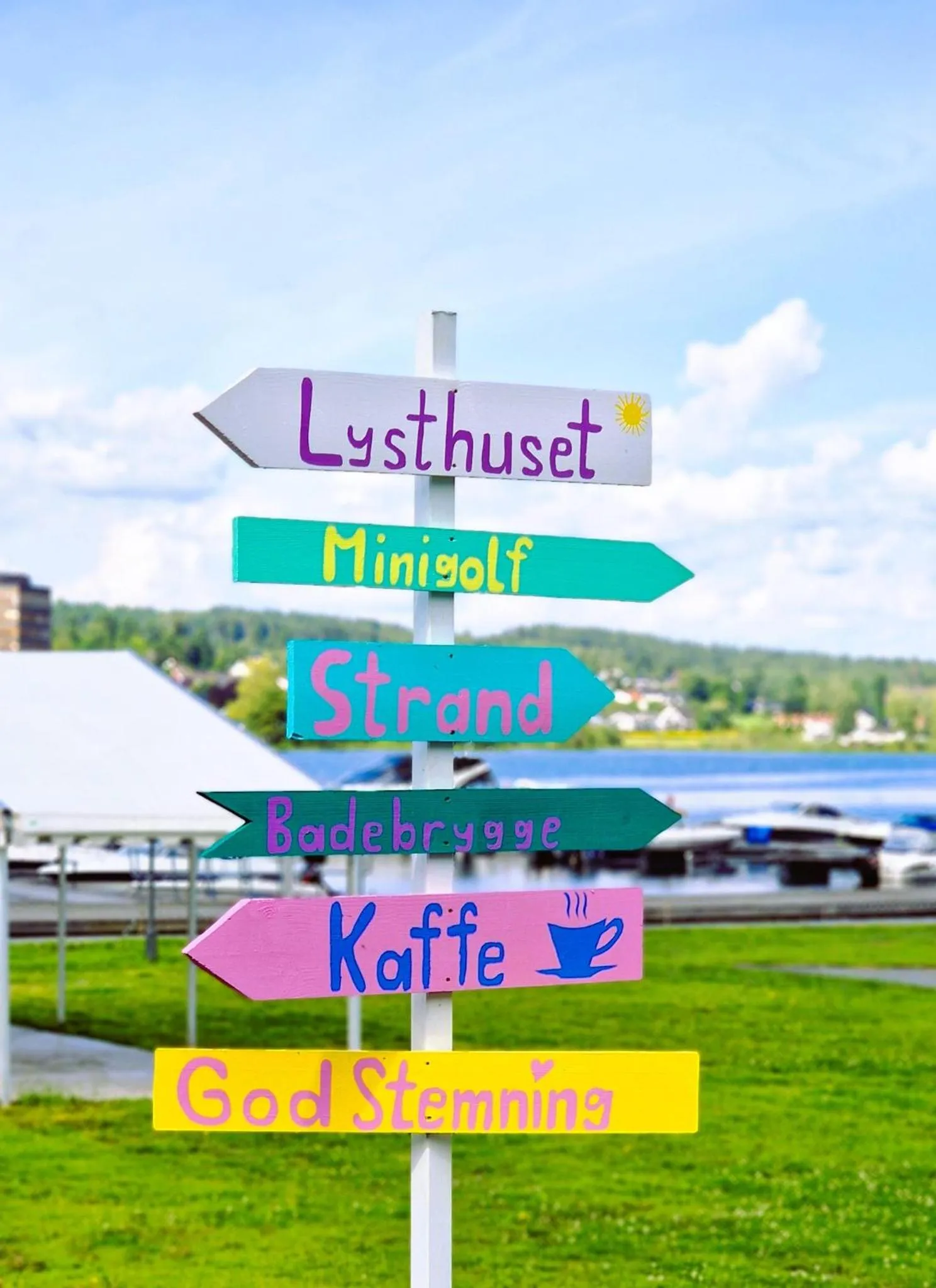 Garden in Tyrifjord Hotell