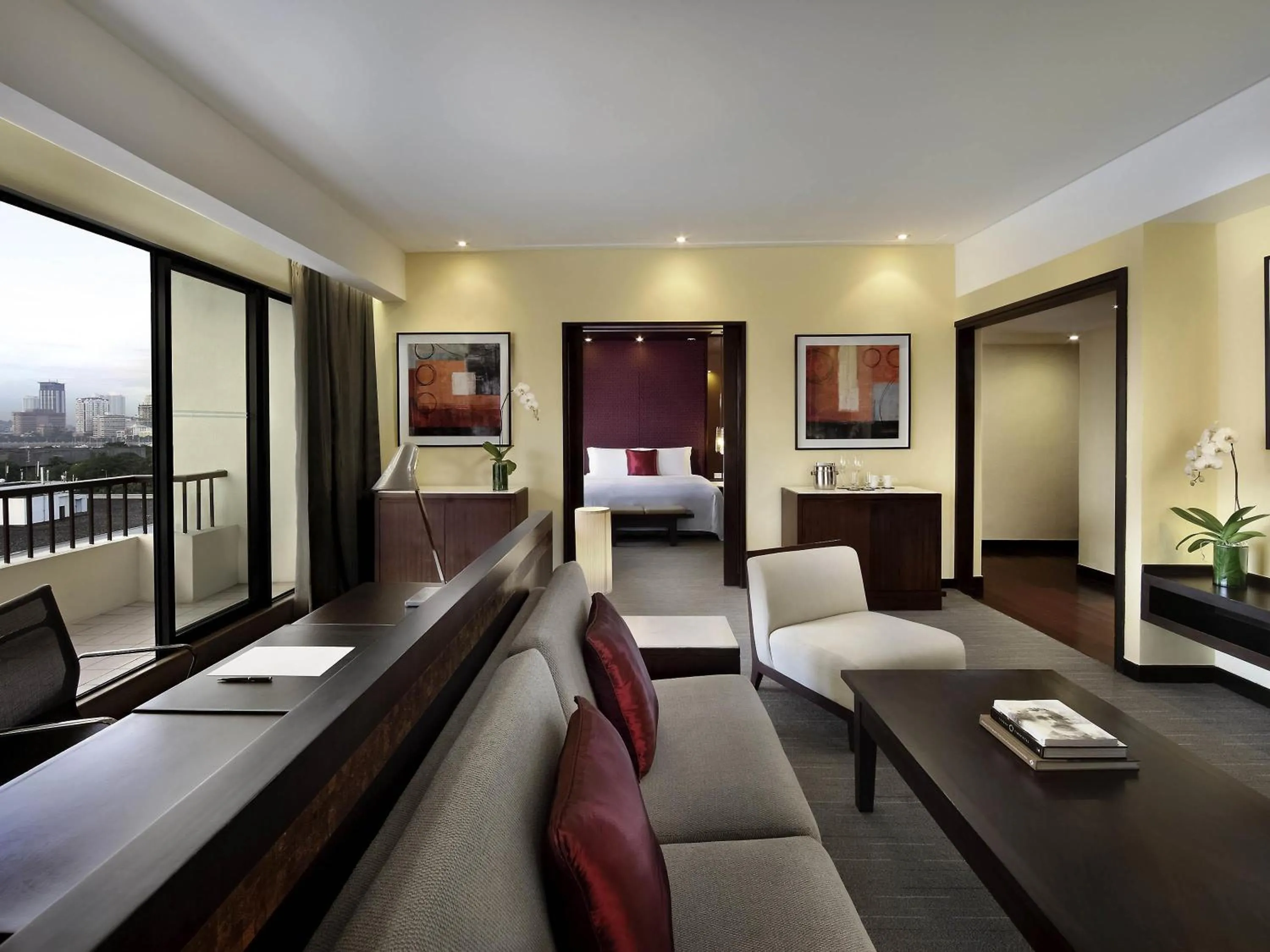 Photo of the whole room in Sofitel Philippine Plaza Manila