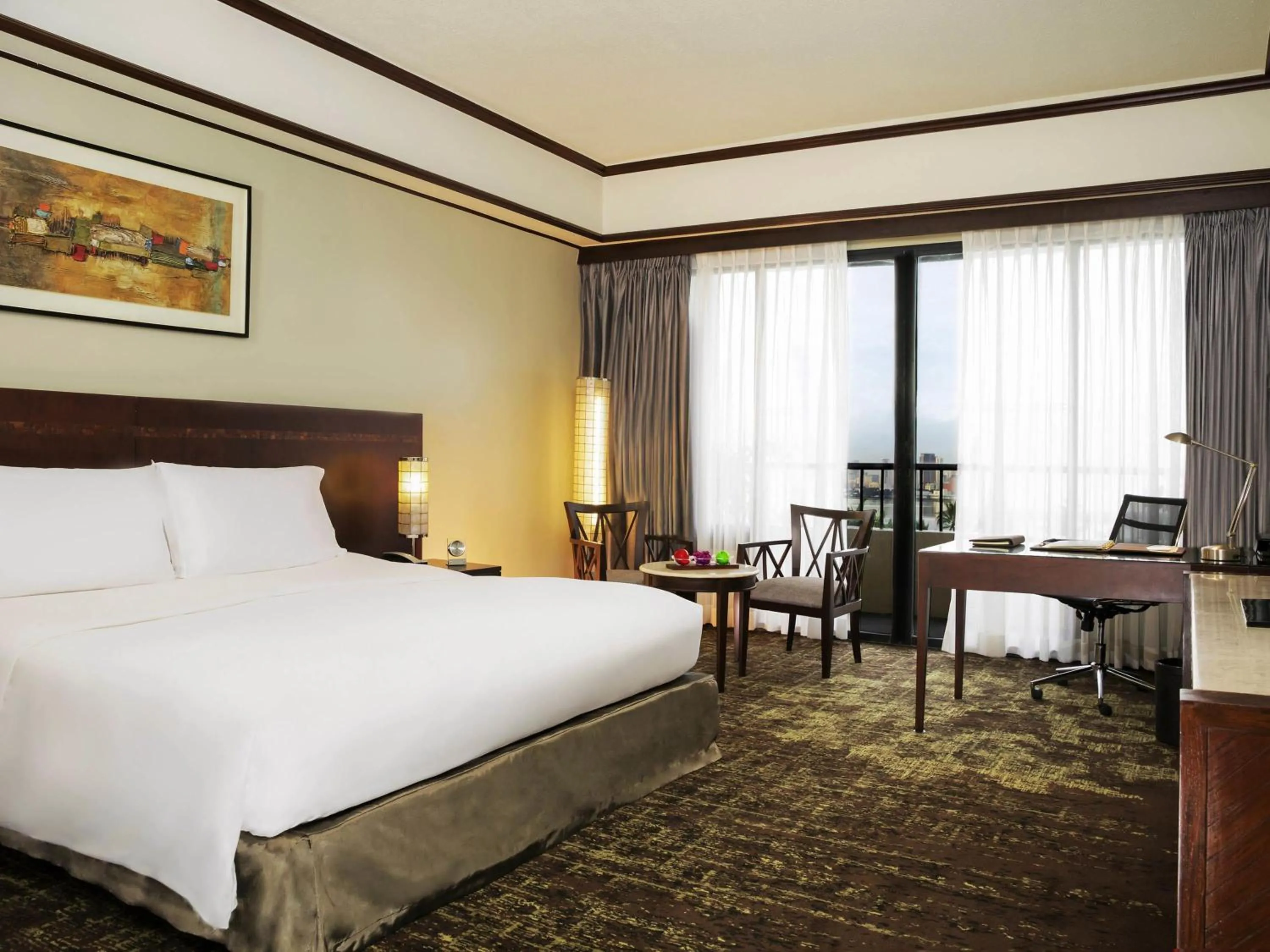 Bedroom in Sofitel Philippine Plaza Manila