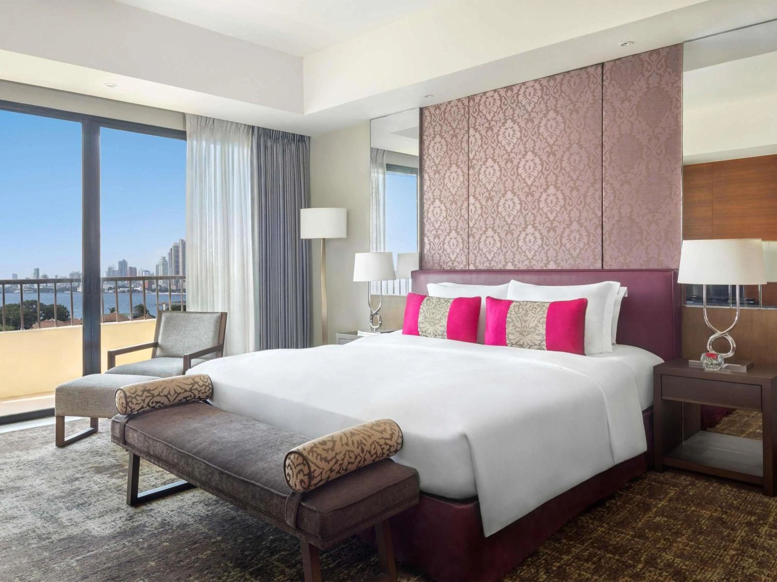 Bedroom in Sofitel Philippine Plaza Manila