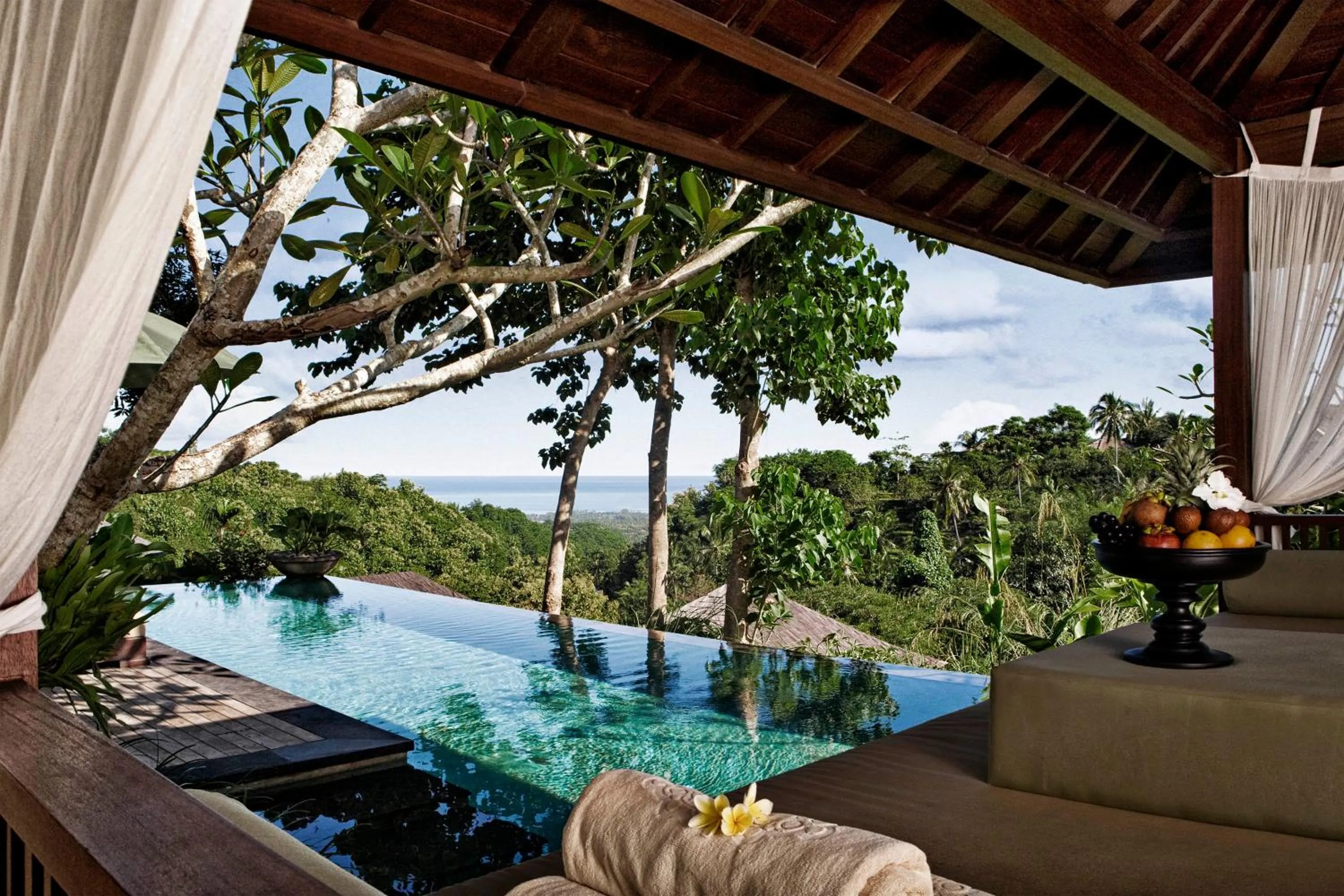 Pool view in The Damai