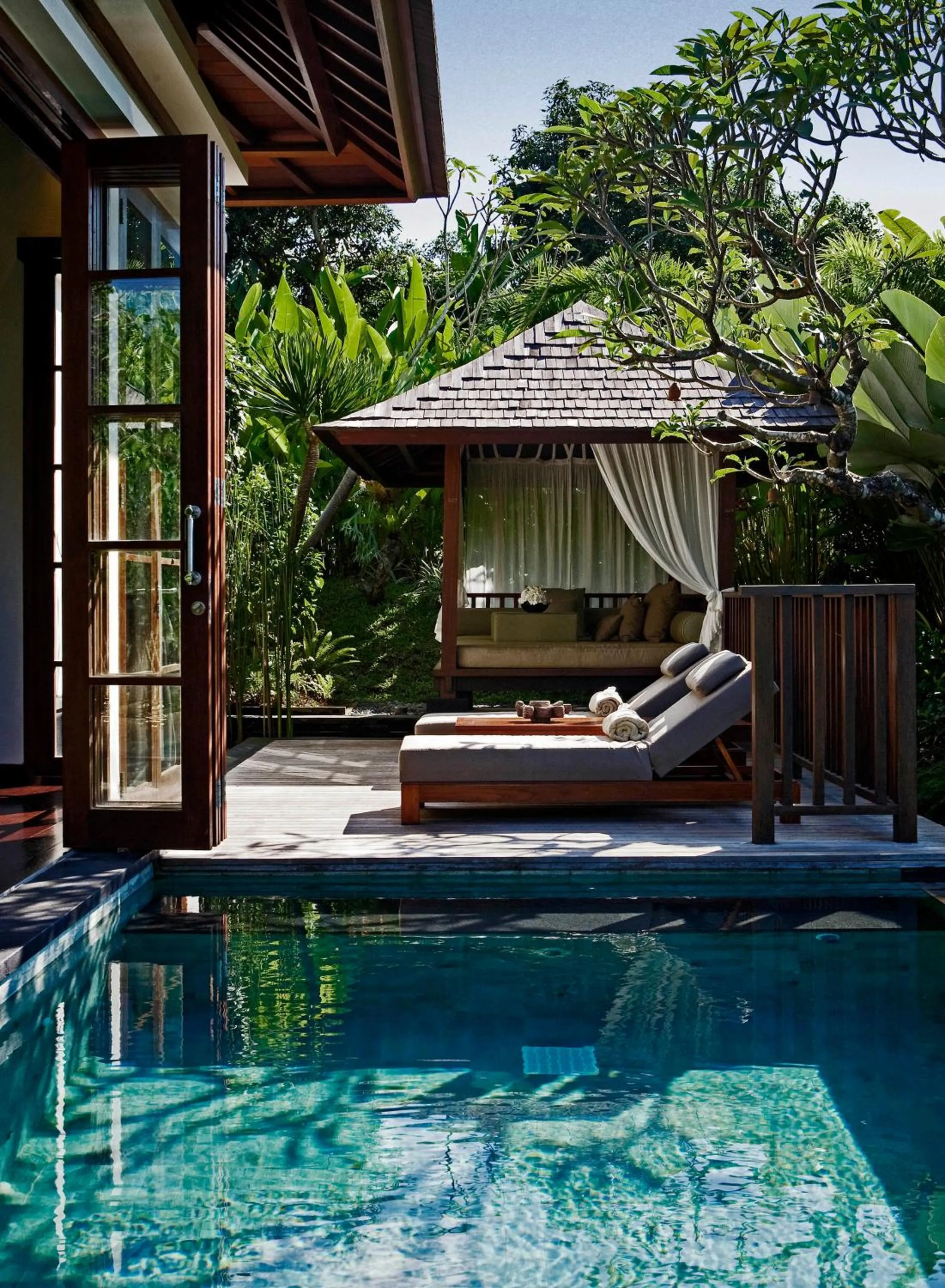 Pool view in The Damai