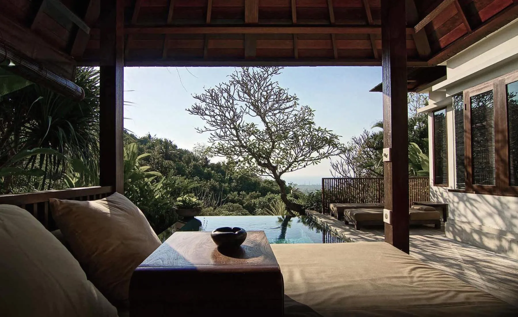 Pool view in The Damai