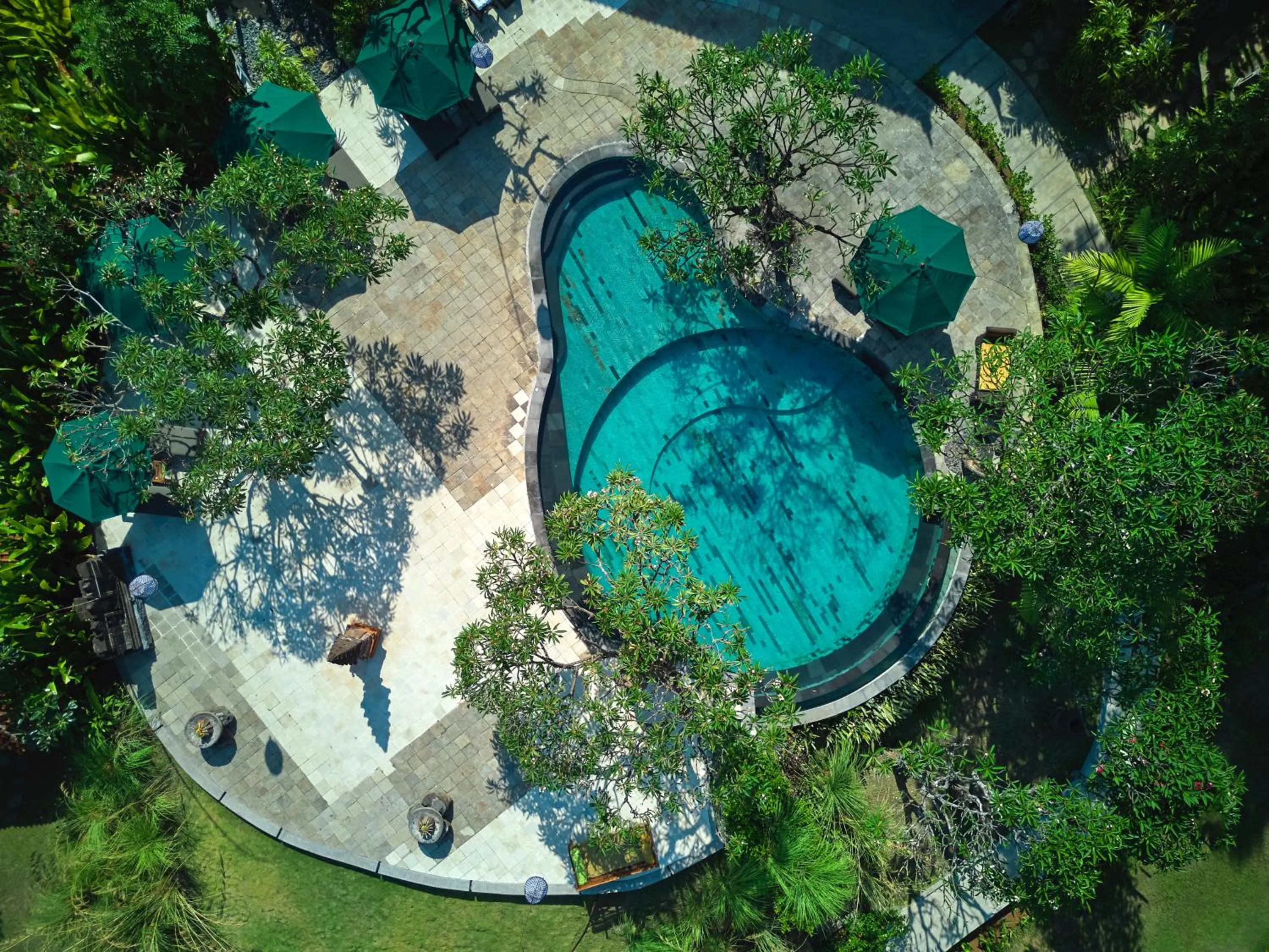 Bird's eye view in The Damai