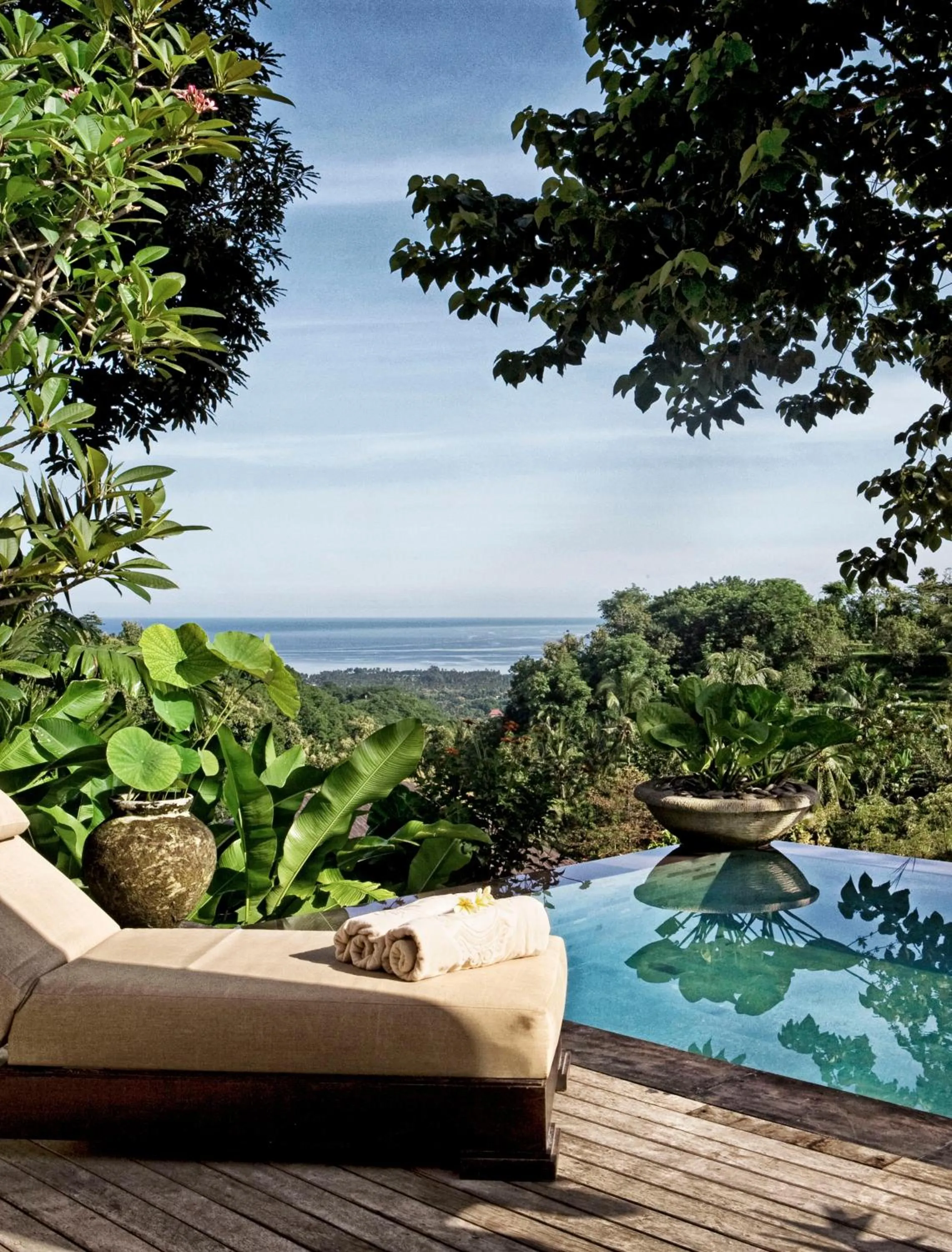 Pool view in The Damai