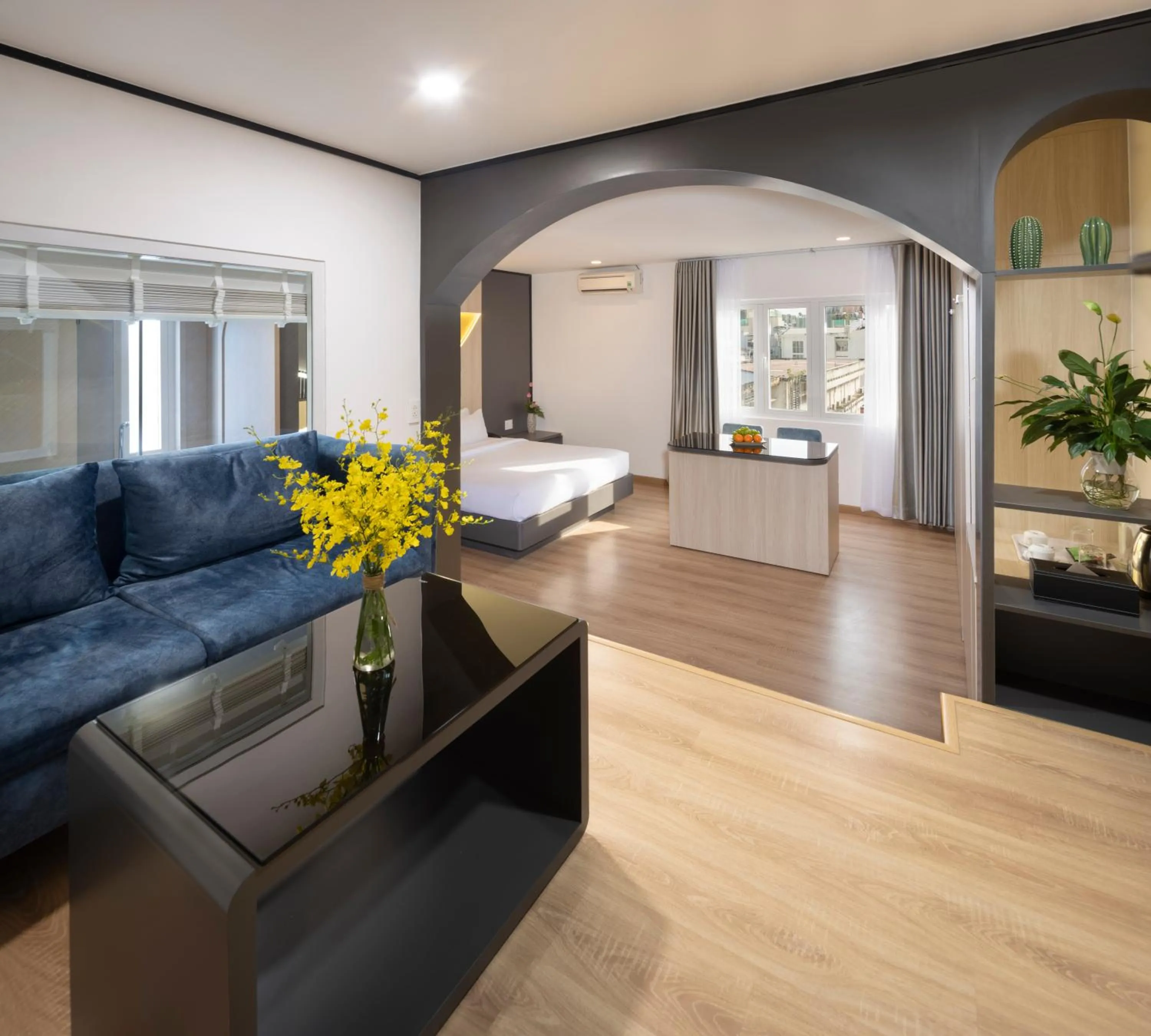 Photo of the whole room in Sen Viet Hotel