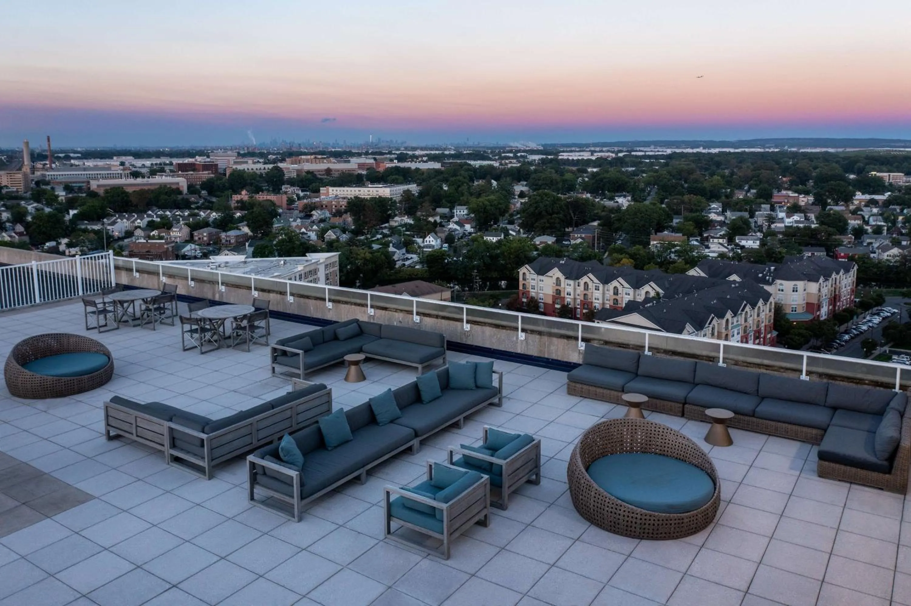 Patio in Watt Hotel Tapestry Collection by Hilton