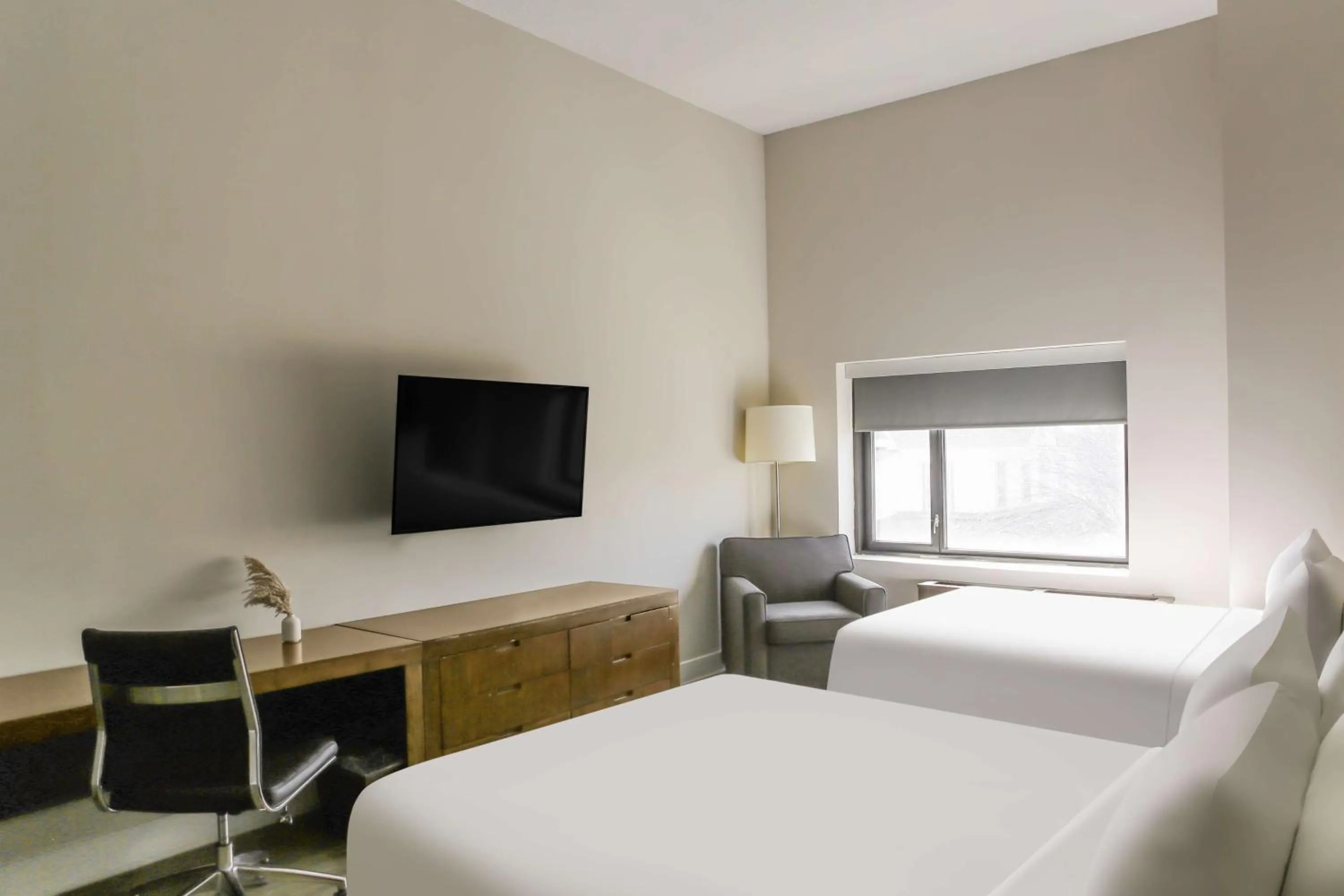 Bed in Watt Hotel Tapestry Collection by Hilton