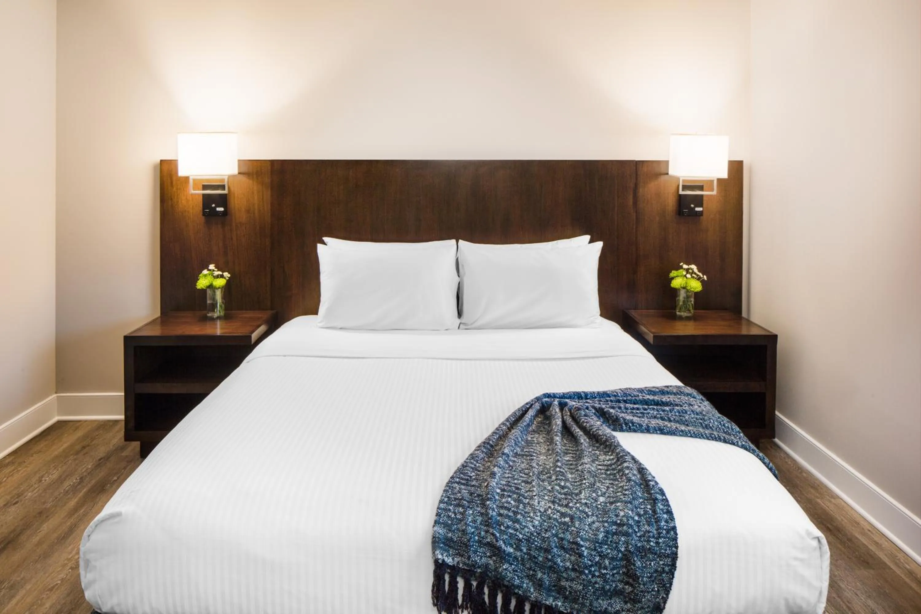 Bed in Watt Hotel Tapestry Collection by Hilton